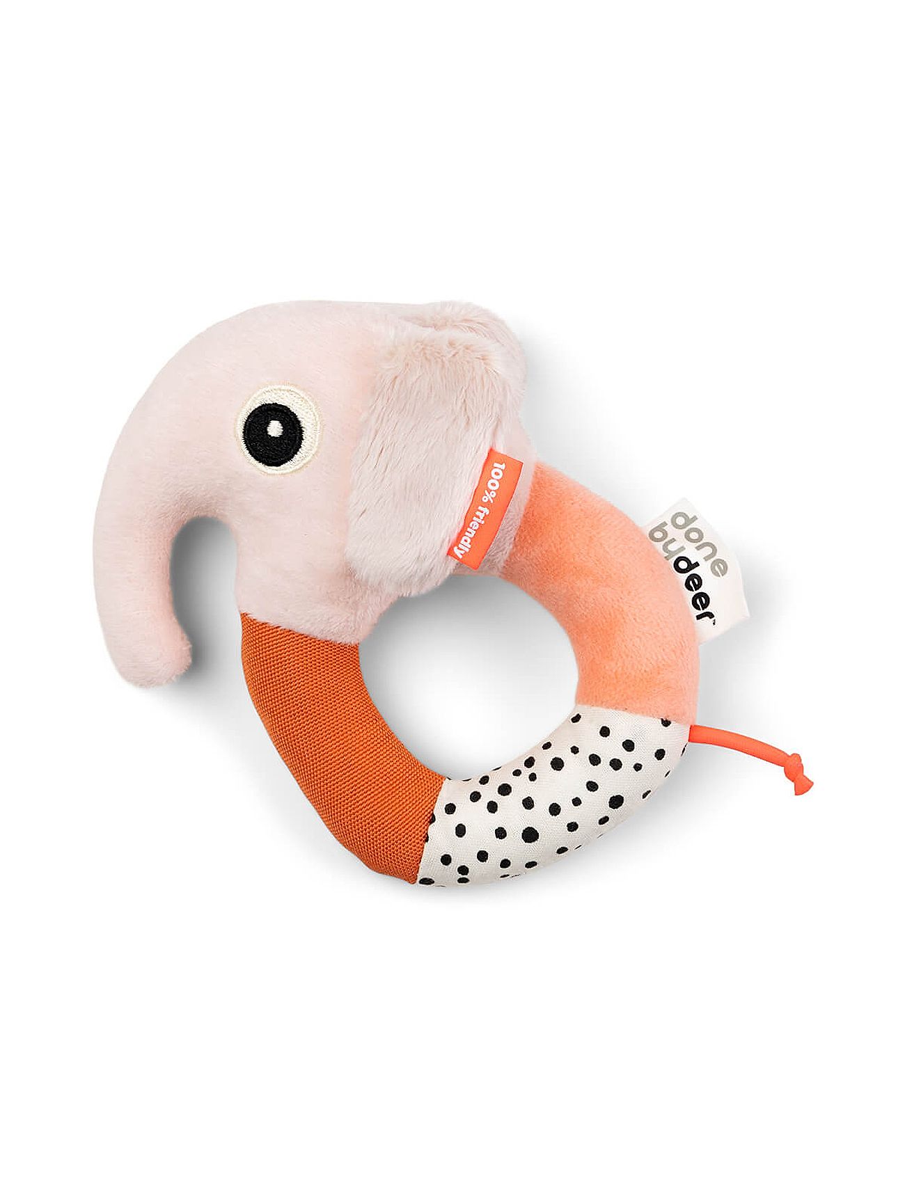 Sensory Ring Rattle Elphee Powder Toys Baby Toys Educational Toys Activity Toys Orange D By Deer