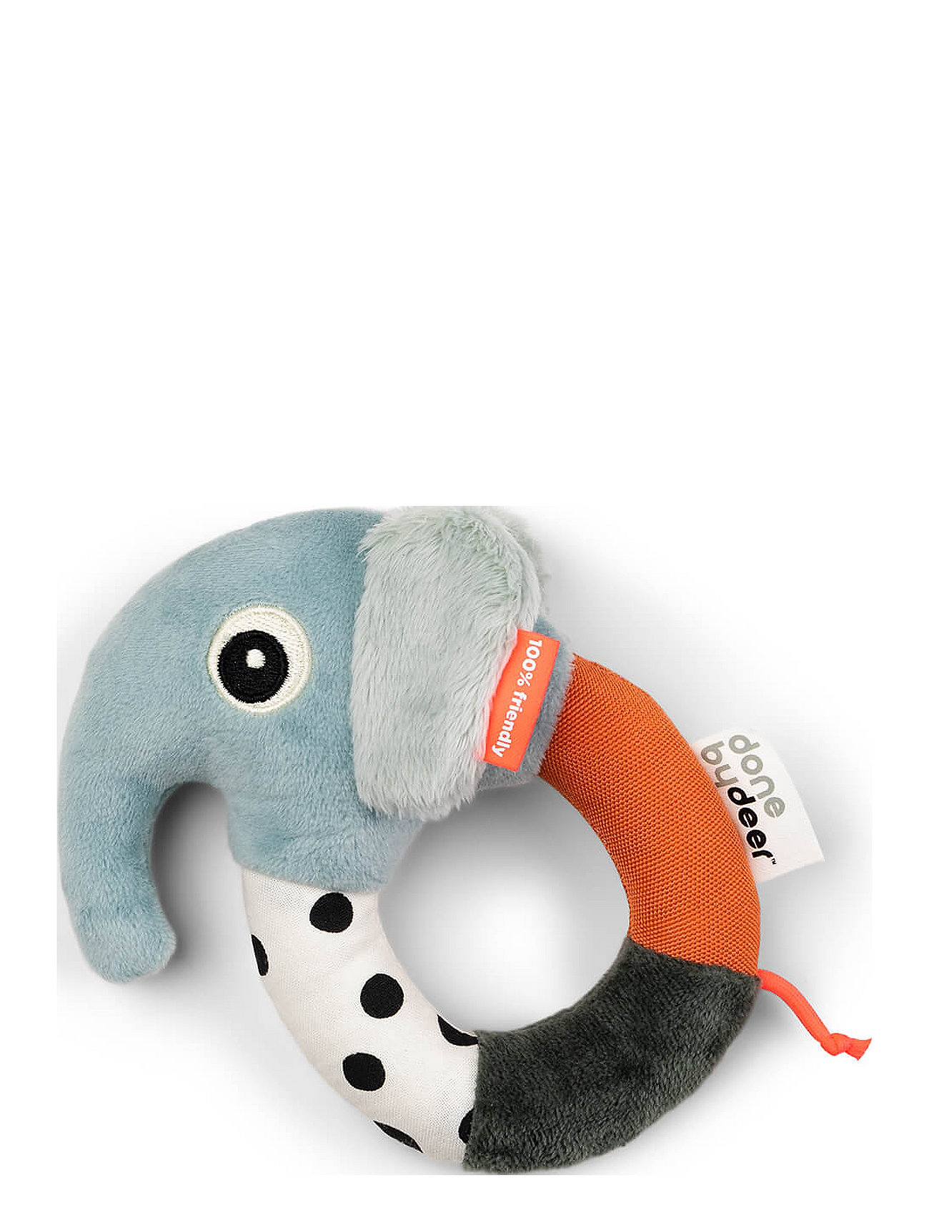 Sensory Ring Rattle Elphee Blue Toys Baby Toys Educational Toys Activity Toys Blue D By Deer