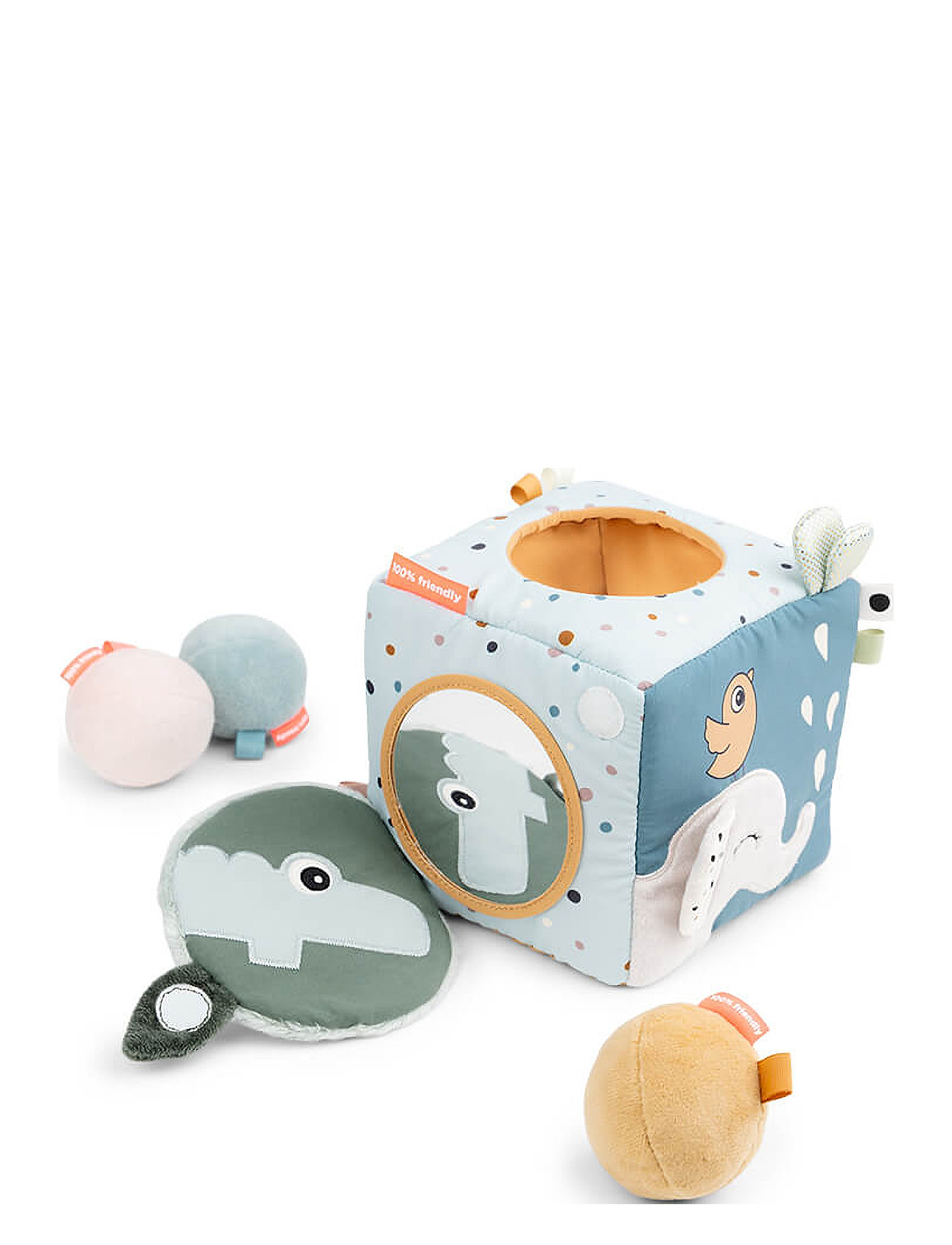Discovery Cube Deer Friends Colour Mix Toys Baby Toys Educational Toys Activity Toys Multi/patterned D By Deer