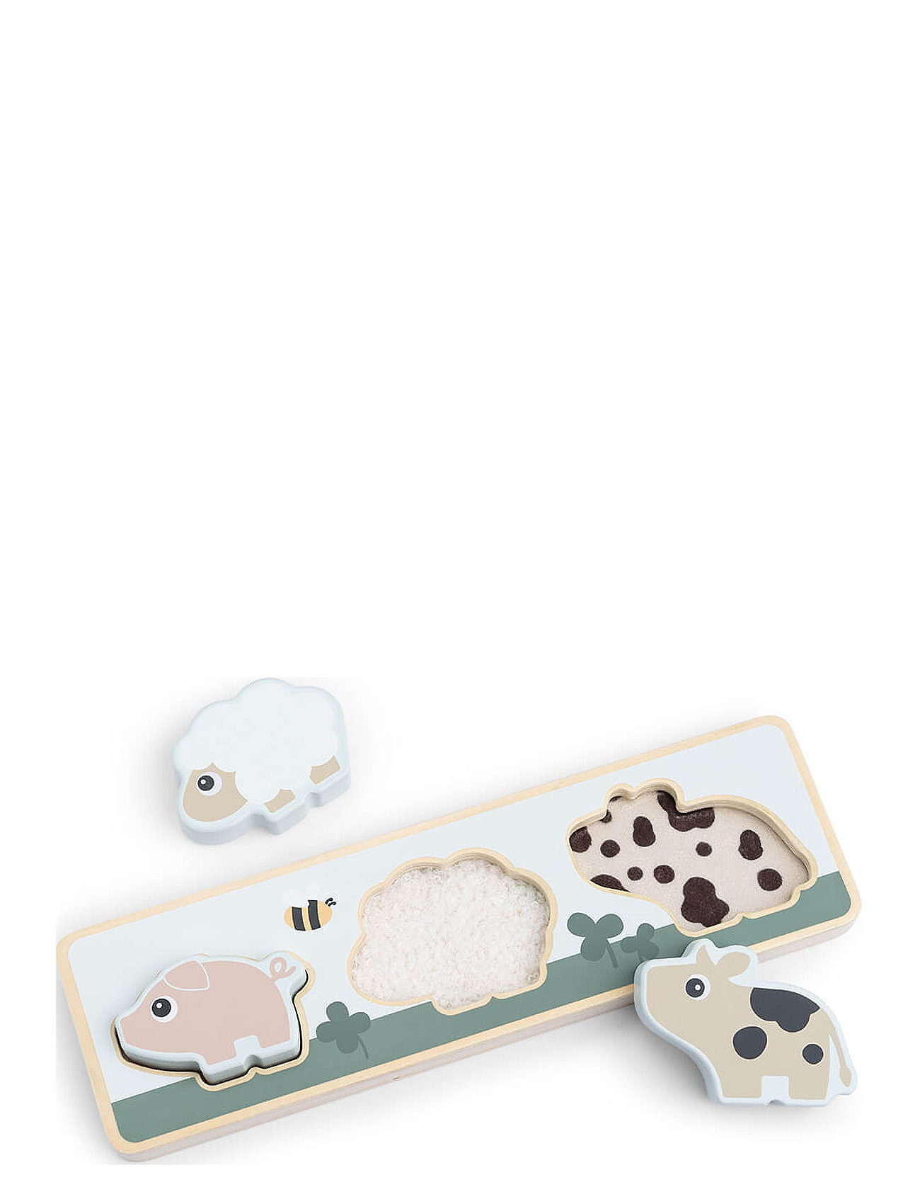 Sensory Puzzle Tiny Farm Colour Mix Toys Puzzles And Games Puzzles Pedagogical Puzzles Multi/patterned D By Deer