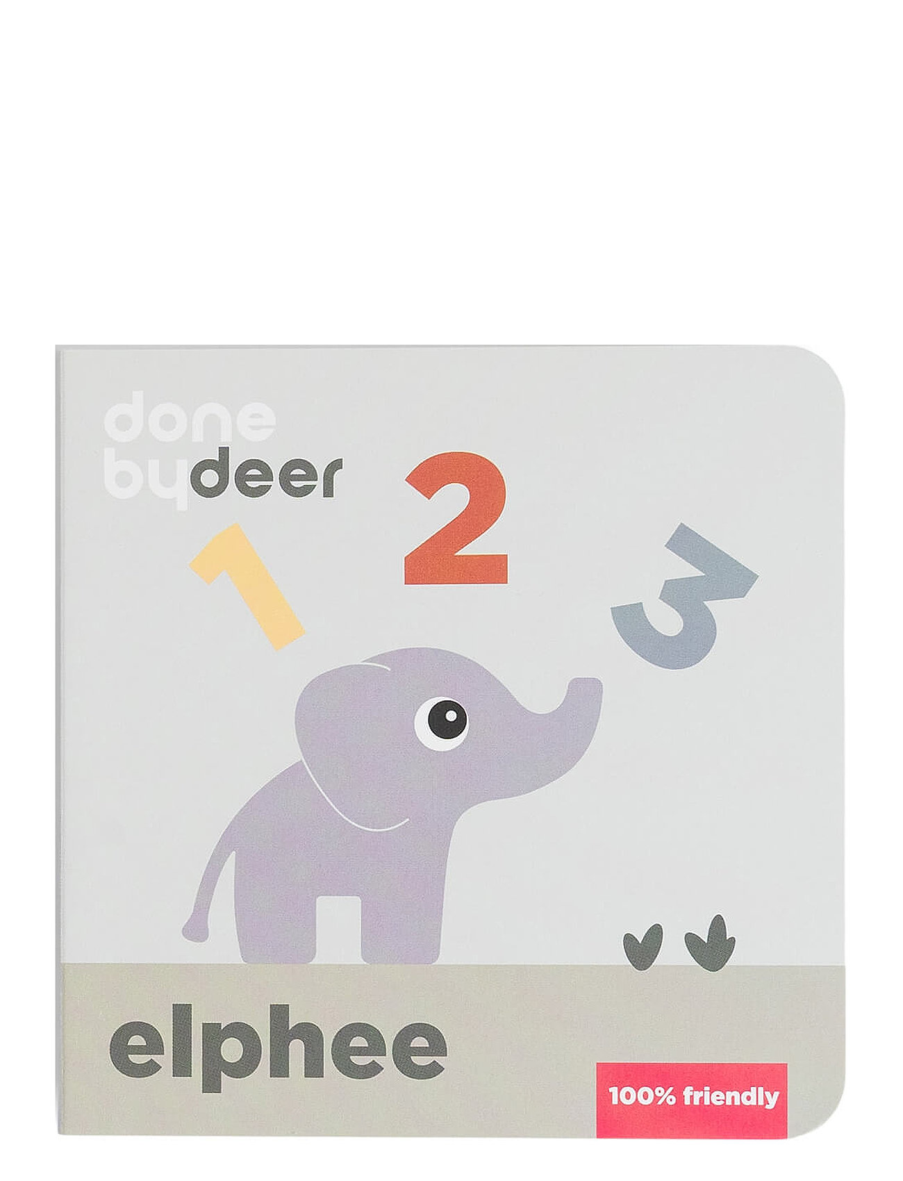 Board Book Counting Elphee Colour Mix Toys Kids Books Baby Books Multi/patterned D By Deer