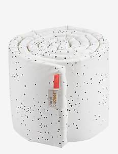 Bed bumper Dreamy dots - voodipehmendused - white