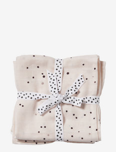 Swaddle 2-pack Dreamy dots - mulldecken - powder