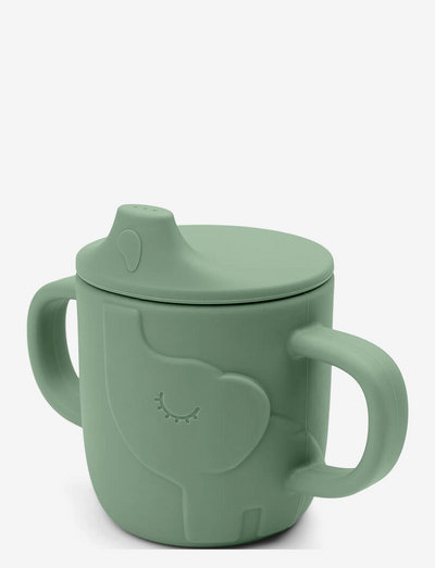 Peekaboo spout cup Elphee - tudkopper - green