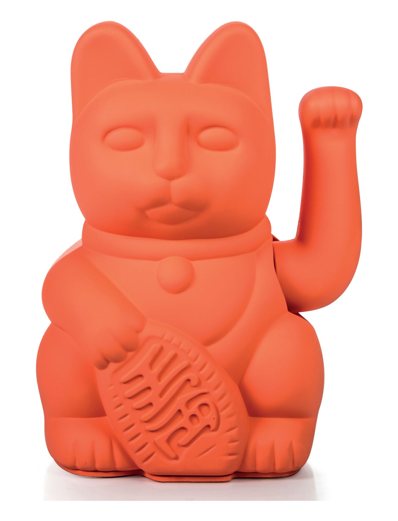 Maneki-Neko - Lucky Cat Orange Donkey