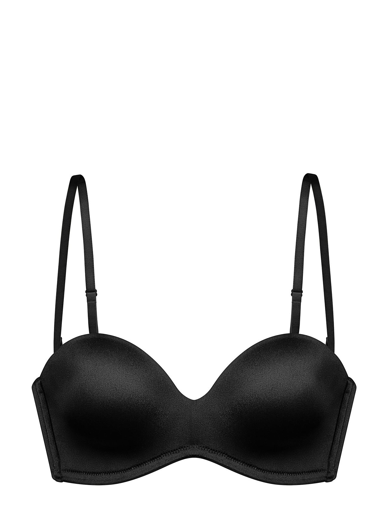 Sublime Sculpt Bandeau Lingerie Bras & Tops Strapless Bras Black Dorina