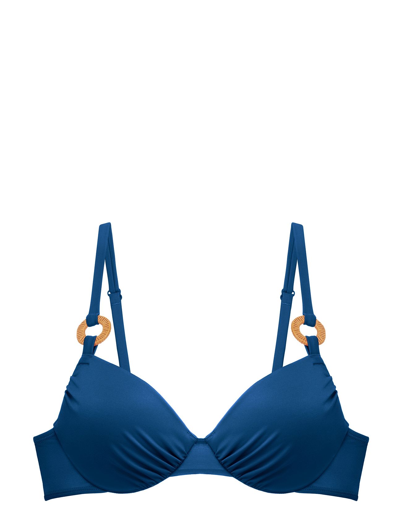 Cairns Bikini Top Swimwear Bikinis Bikini Tops Wired Bikinitops Blue Dorina