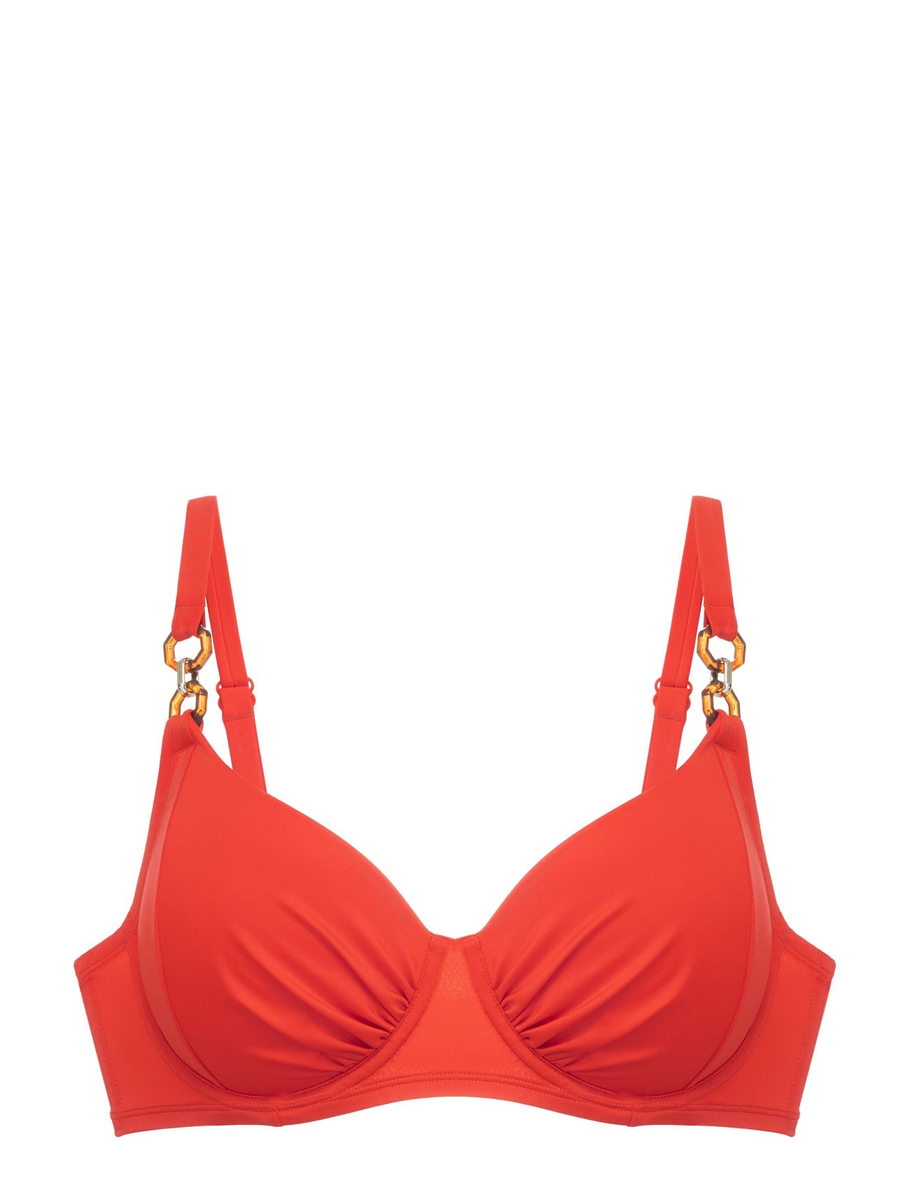 Oda Bikini Top Swimwear Bikinis Bikini Tops Wired Bikinitops Orange Dorina