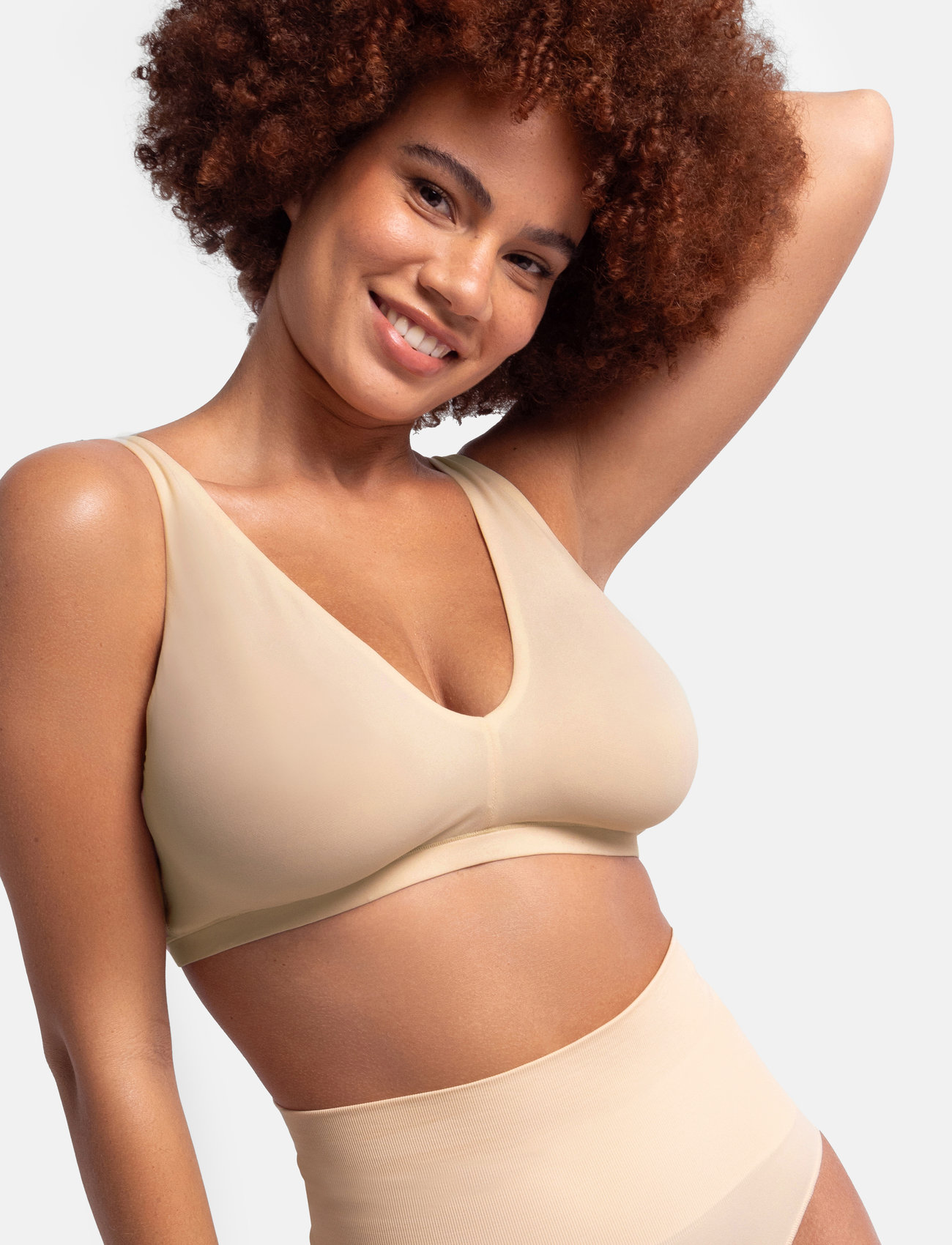 Dorina Essensual Bralette, M, Beige, Bløde Bh'Er > Bralette, Dame