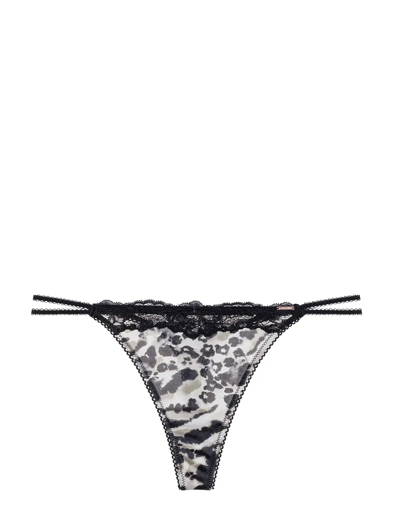 DORINA Origins-Shiny Micro String Schwarz - L - Damen