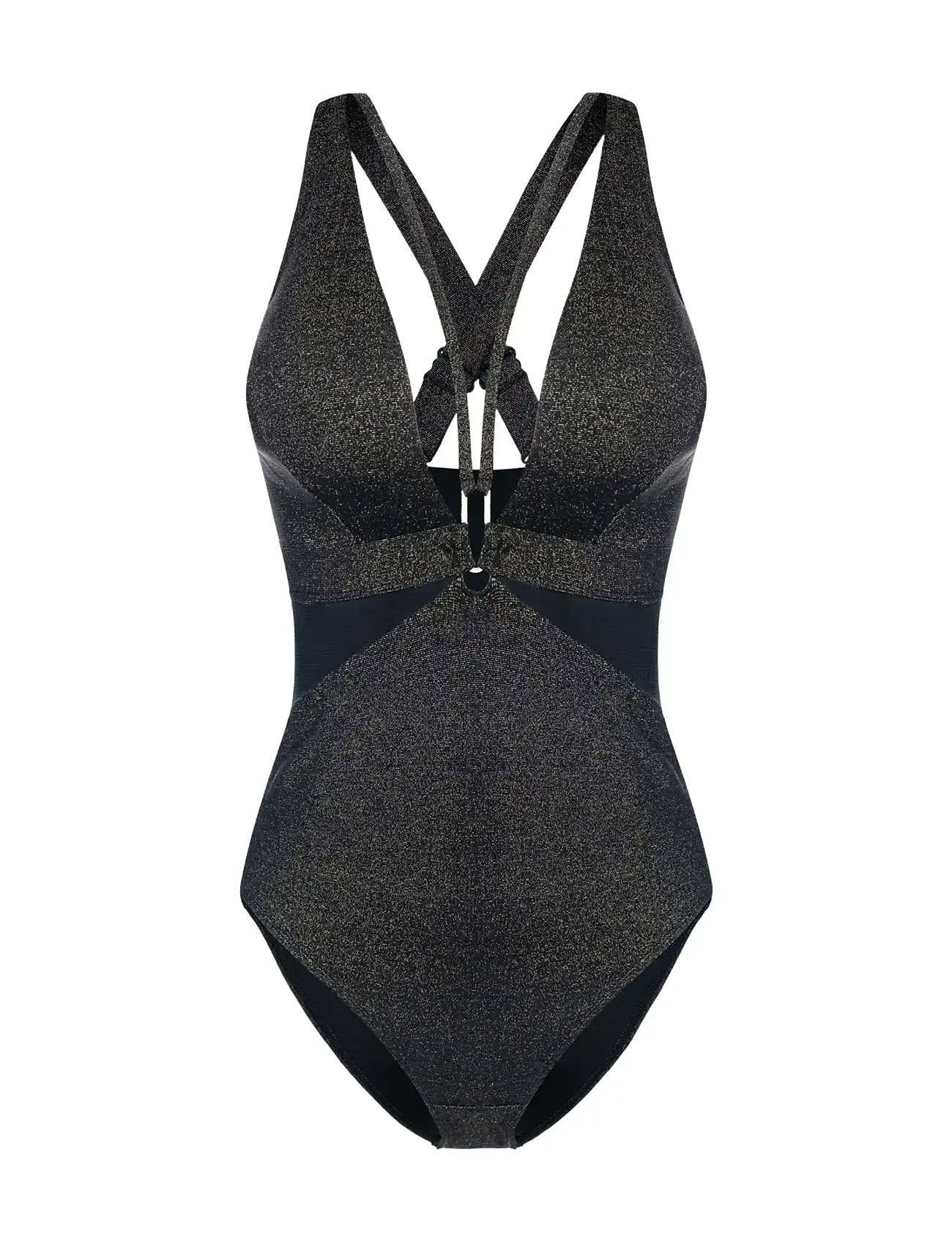 Kyra Shaping Swimsuit Badedrakt Badetøy Black Dorina
