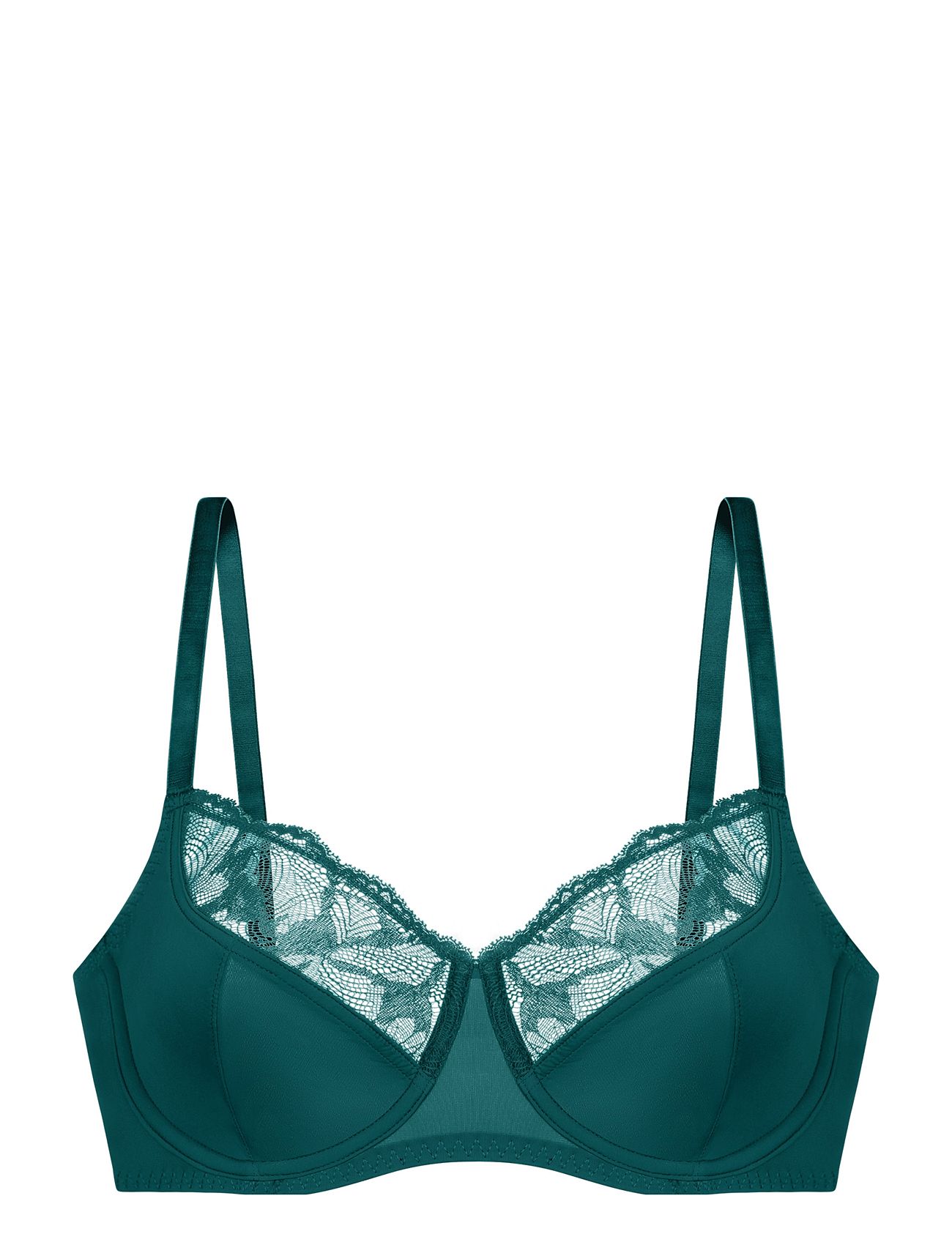Sunniva Wired Bra Lingerie Bras & Tops Wired Bras Green Dorina