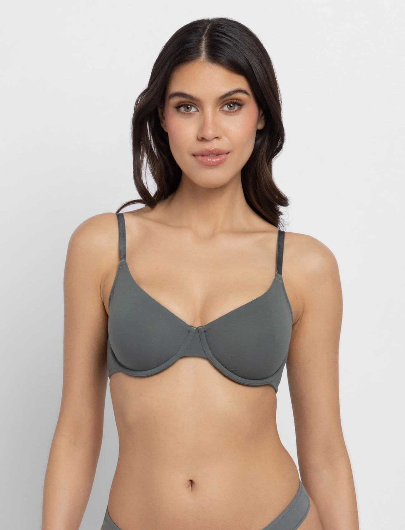 Dorina Noa Wired Bra, B x 75, Khaki green, Bh'Er & Toppe > Bh'Er Med Ledning, Dame