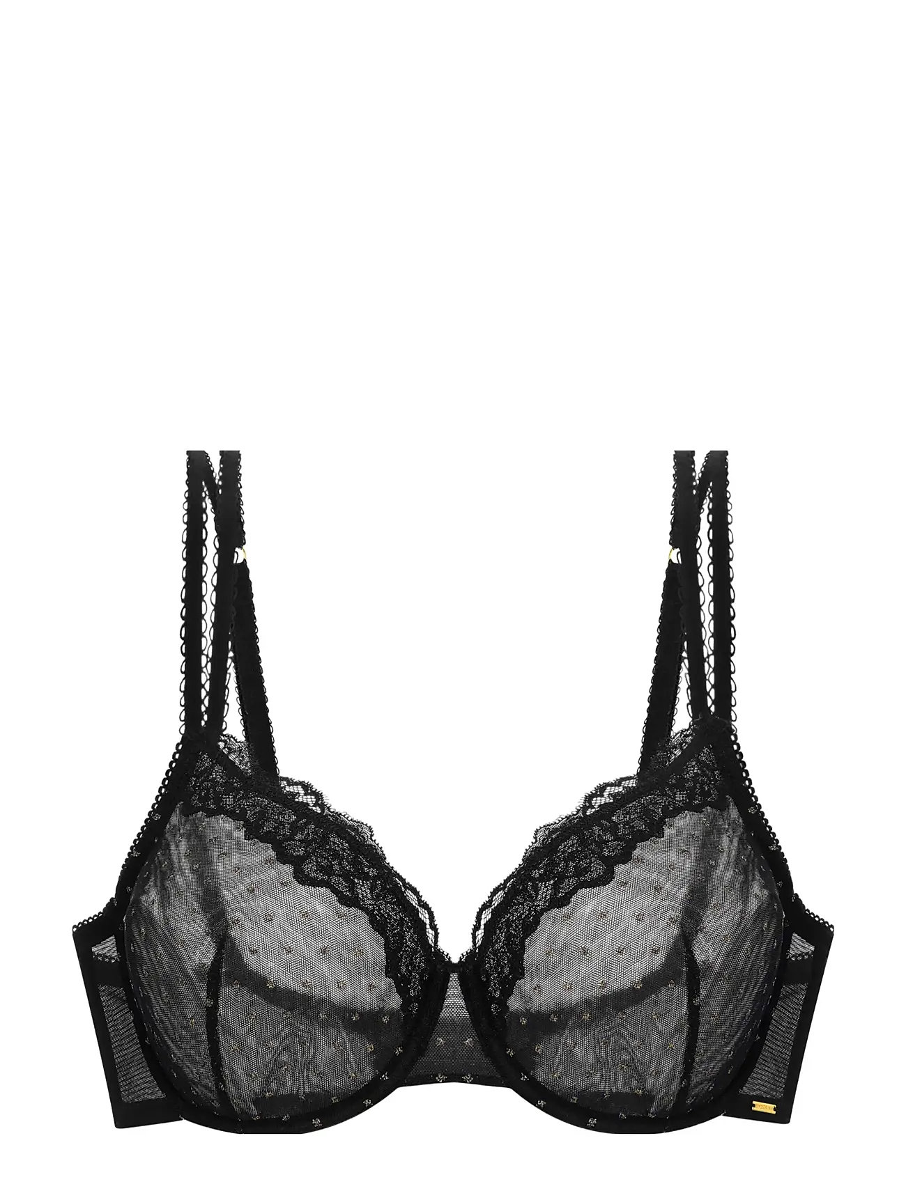 DORINA Origins-Shimmer Dot Mesh Non Gefüttert Wired BH Grau - Bx80 - Damen