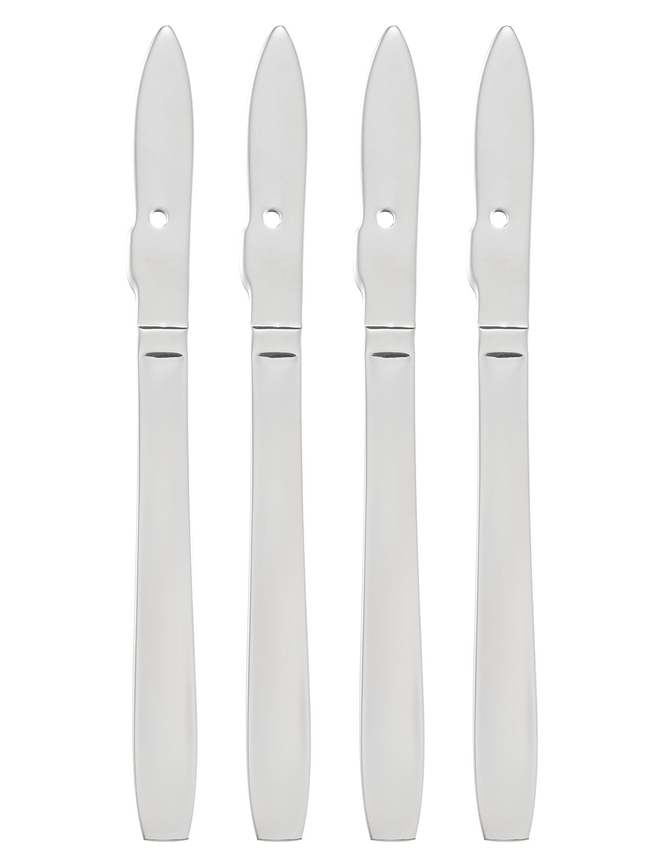 Seafood Knife 4-Pack Skagen Home Tableware Cutlery Seafood Cutlery Sets Silver Dorre