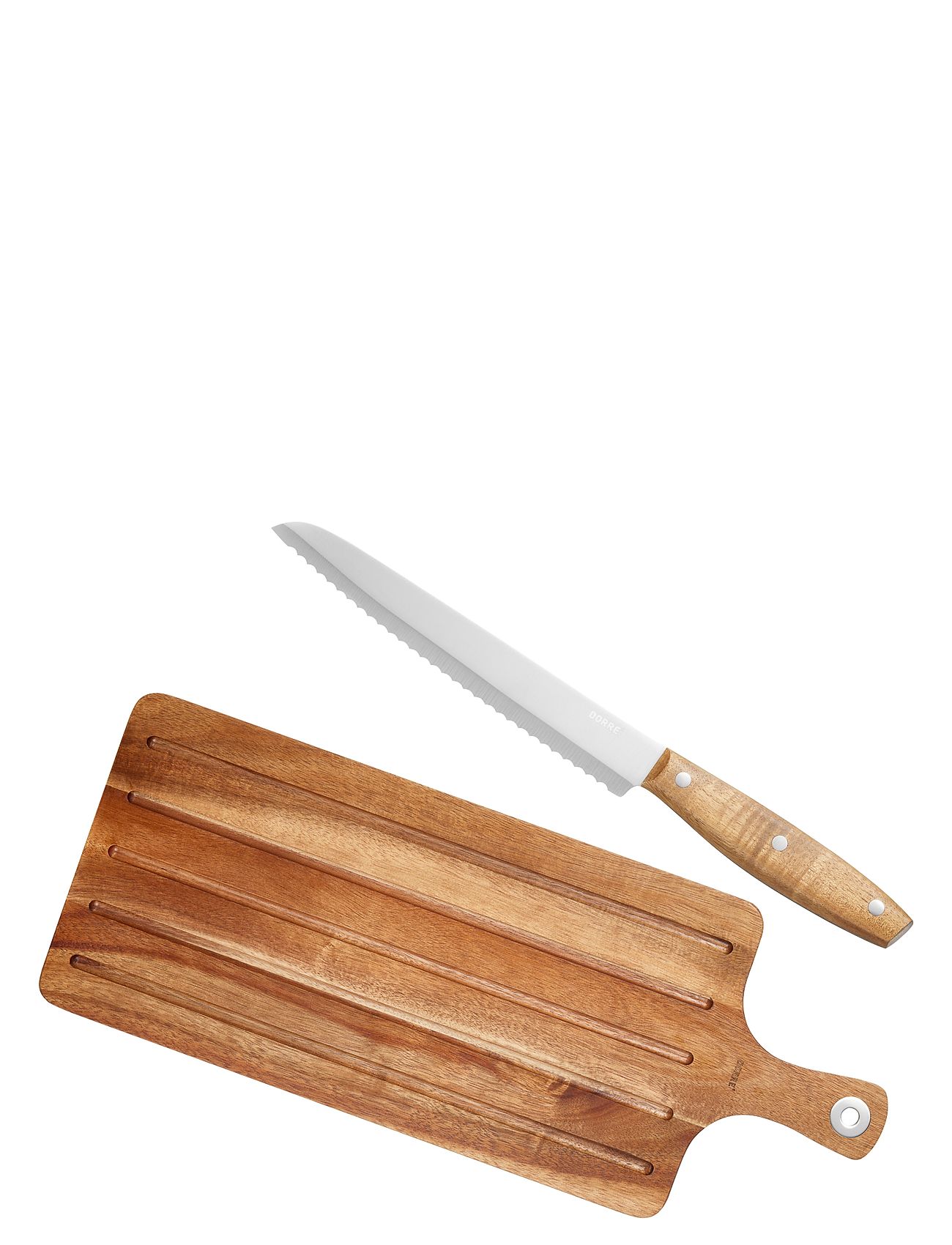 Bread Cutting Board Knife Billy Home Kitchen Kitchen Tools Cutting Boards Wooden Cutting Boards Brown Dorre