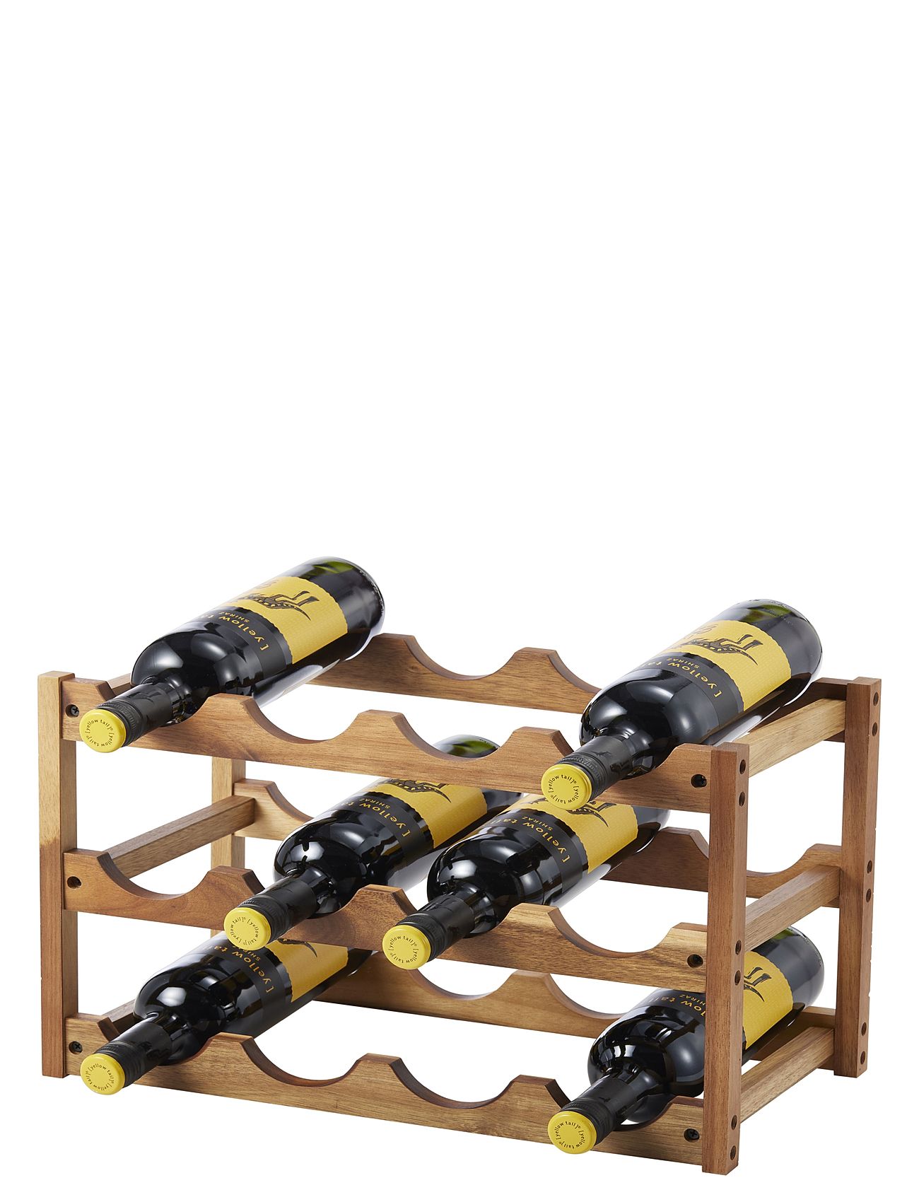 Wine Rack 12 Bottles Varo Brown Dorre