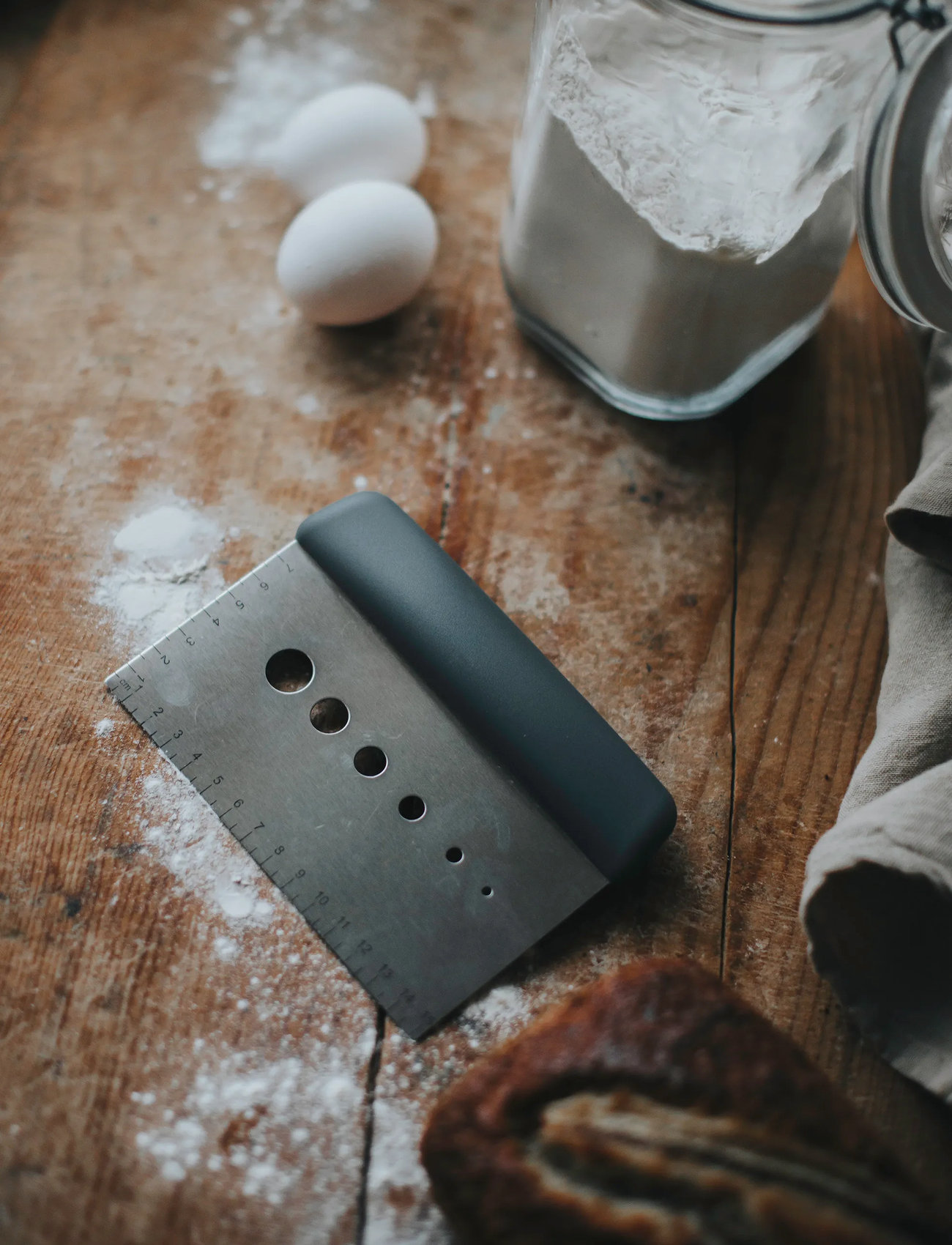 Dorre Cookie Dough Scraper, One Size x 15, Grey, Bagetilbehør > Spatler & Dejskrabere, Unisex