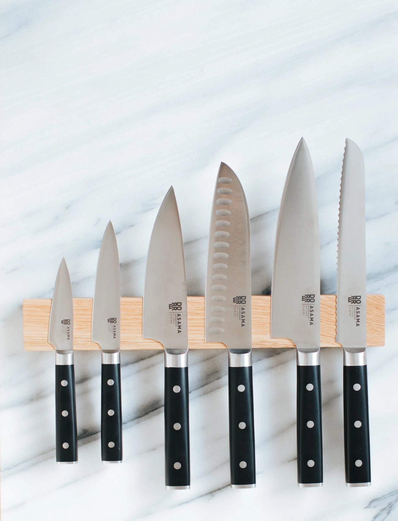 Dorre Asama Utility Knife Black Handle, L:13 cm, Silver, Knive Og Tilbehør > Grøntsagsknive, Unisex