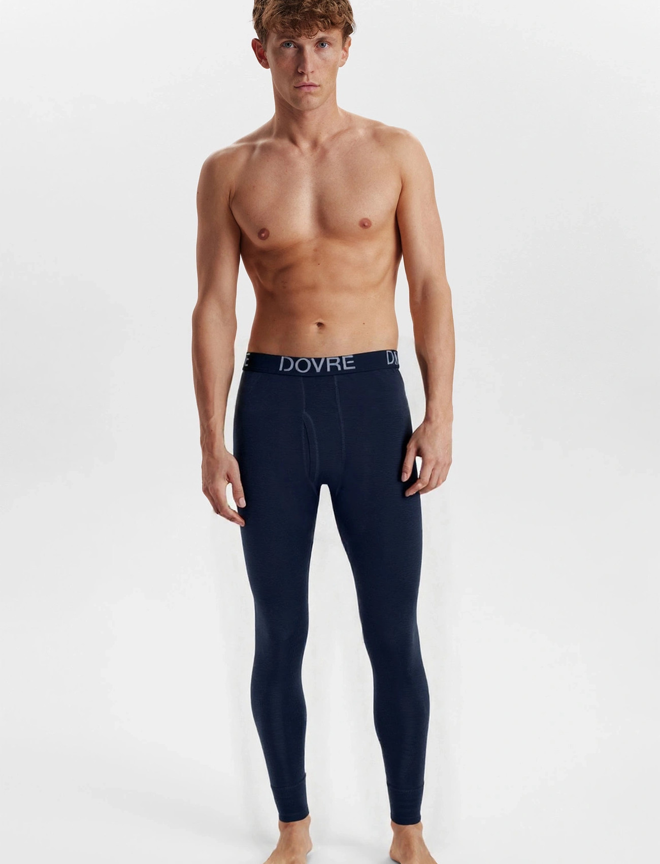 Dovre Dovre Wool Long Johns, XL, Blue, Nat- Og Loungewear > Loungebukser, Herre