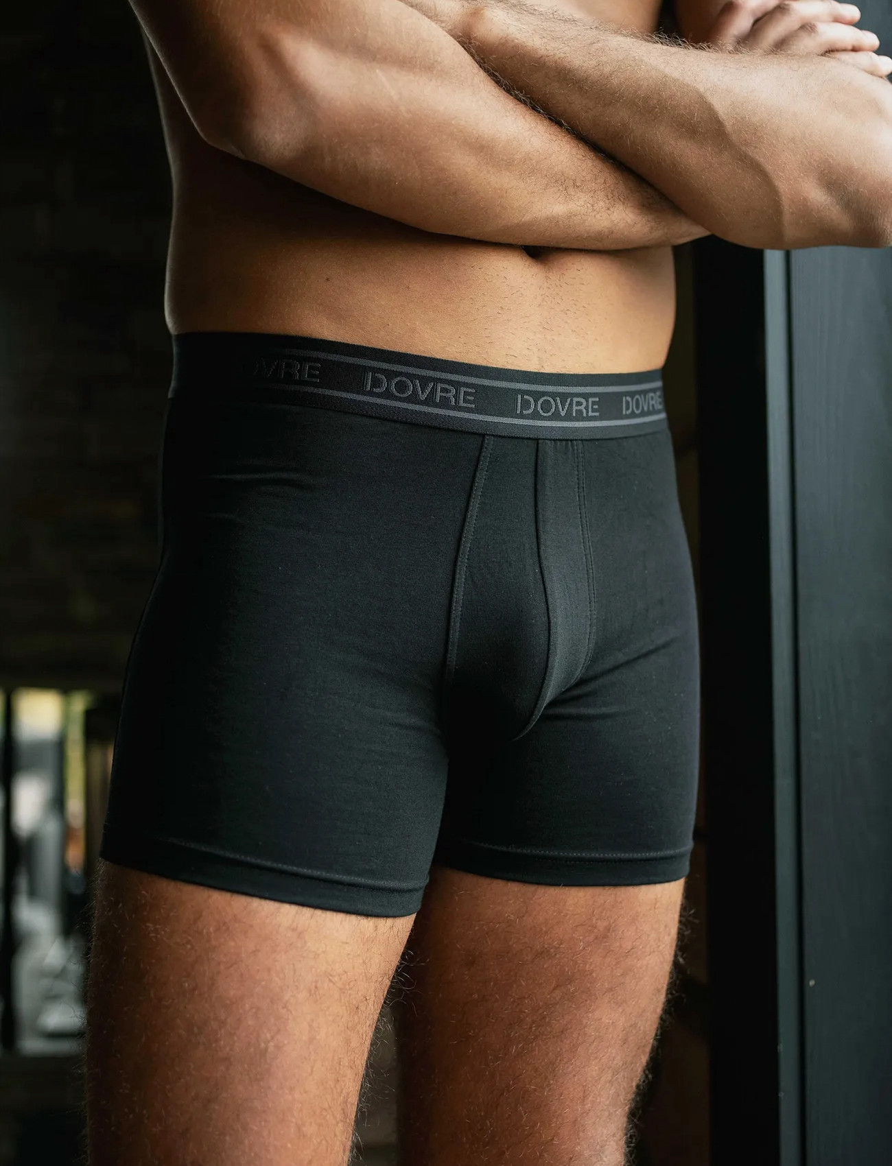 Dovre Dovre 3-Pack Tights, Gots, XXL, Black, Undertøj > Boksere, Herre