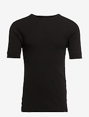 T-shirts 1/4 ærme - BLACK