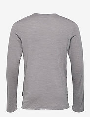 Dovre - DOVRE wool long sleeved t-shir - funktionsunterwäsche - oberteile - ljusgrå me - 1