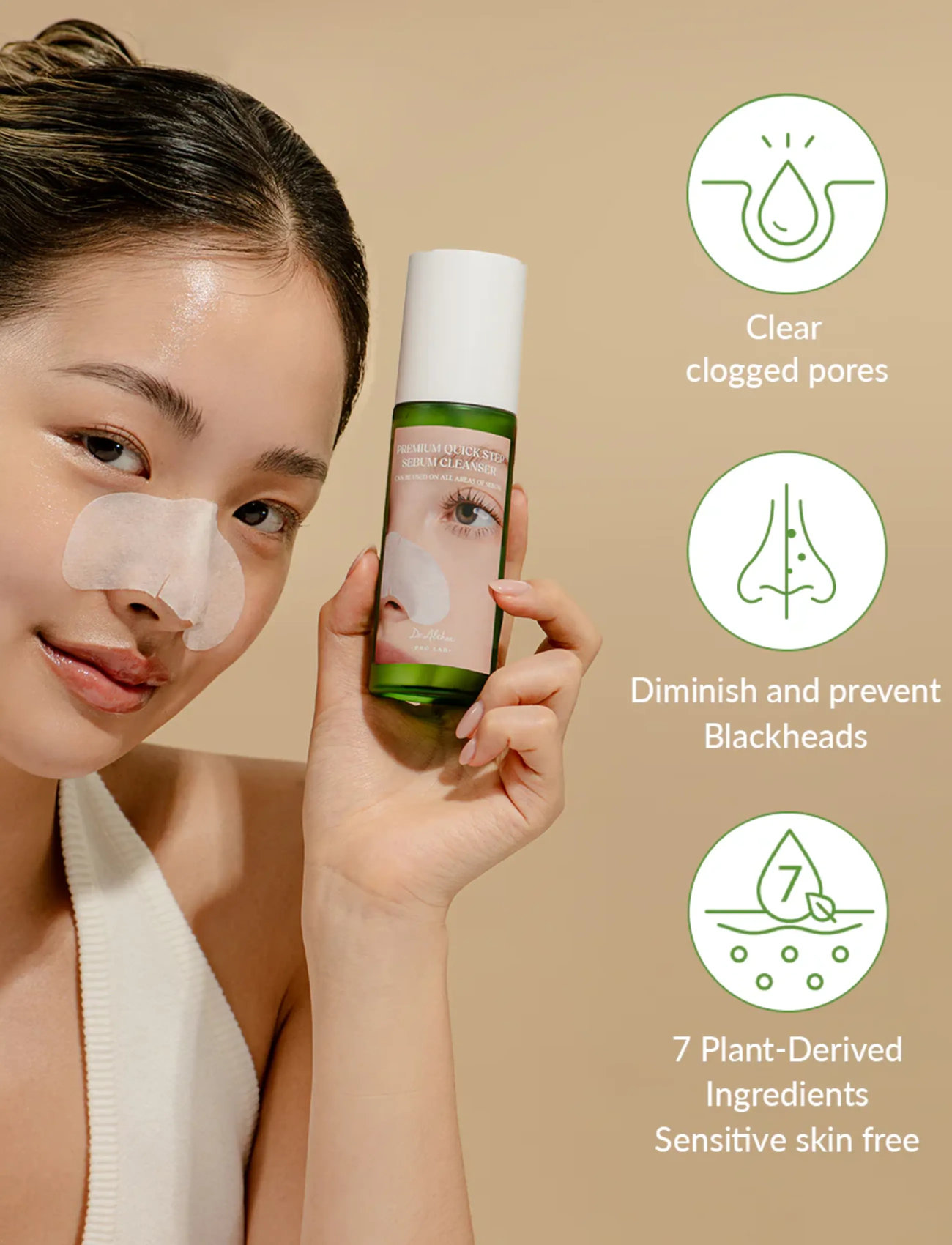 Dr. Althea Premium Quick Step Sebum Cleanser, 100 ml, Nude, Cleansers > Foaming Cleanser, Dame