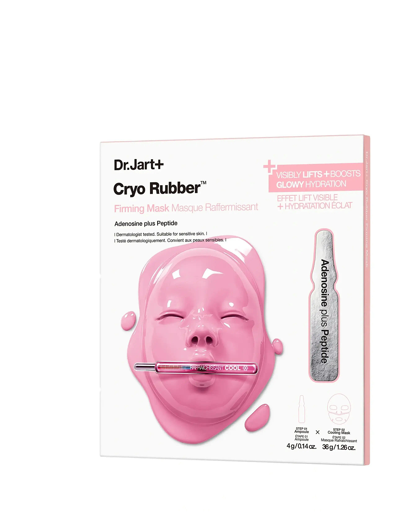 Dr.Jart+ Cryo Rubber Firming Mask, 50 ml, Nude, Masker > Sheetmask, Dame