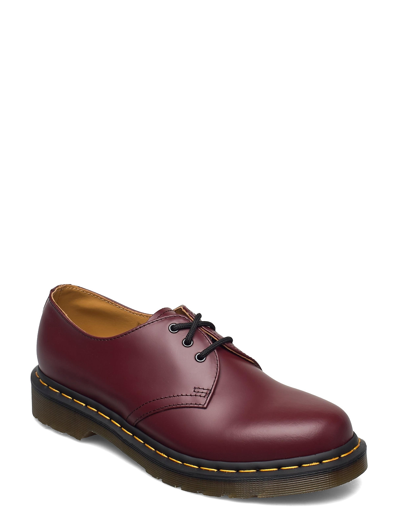 1461 Black Smooth Shoes Business Laced Shoes Punainen Dr. Martens