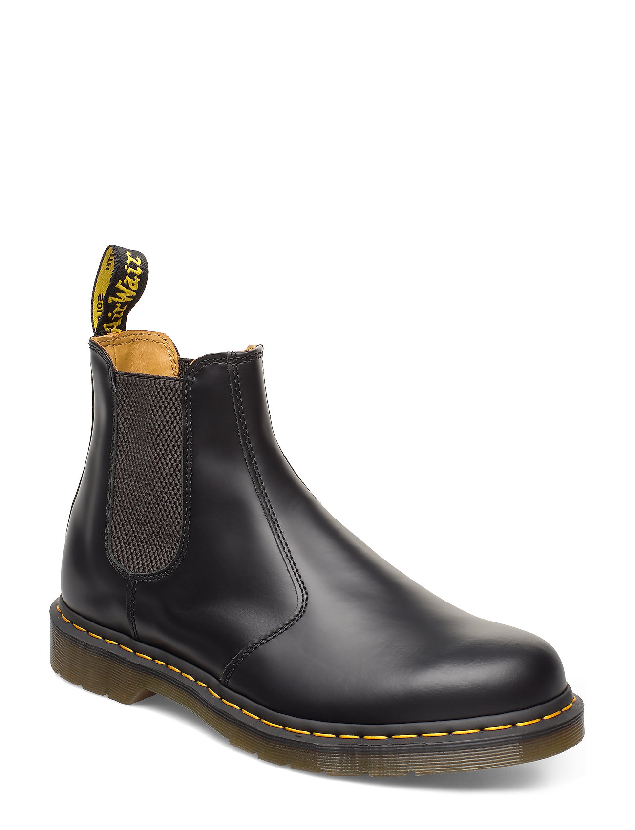 2976 Ys Black Smooth Shoes Chelsea Boots Musta Dr. Martens