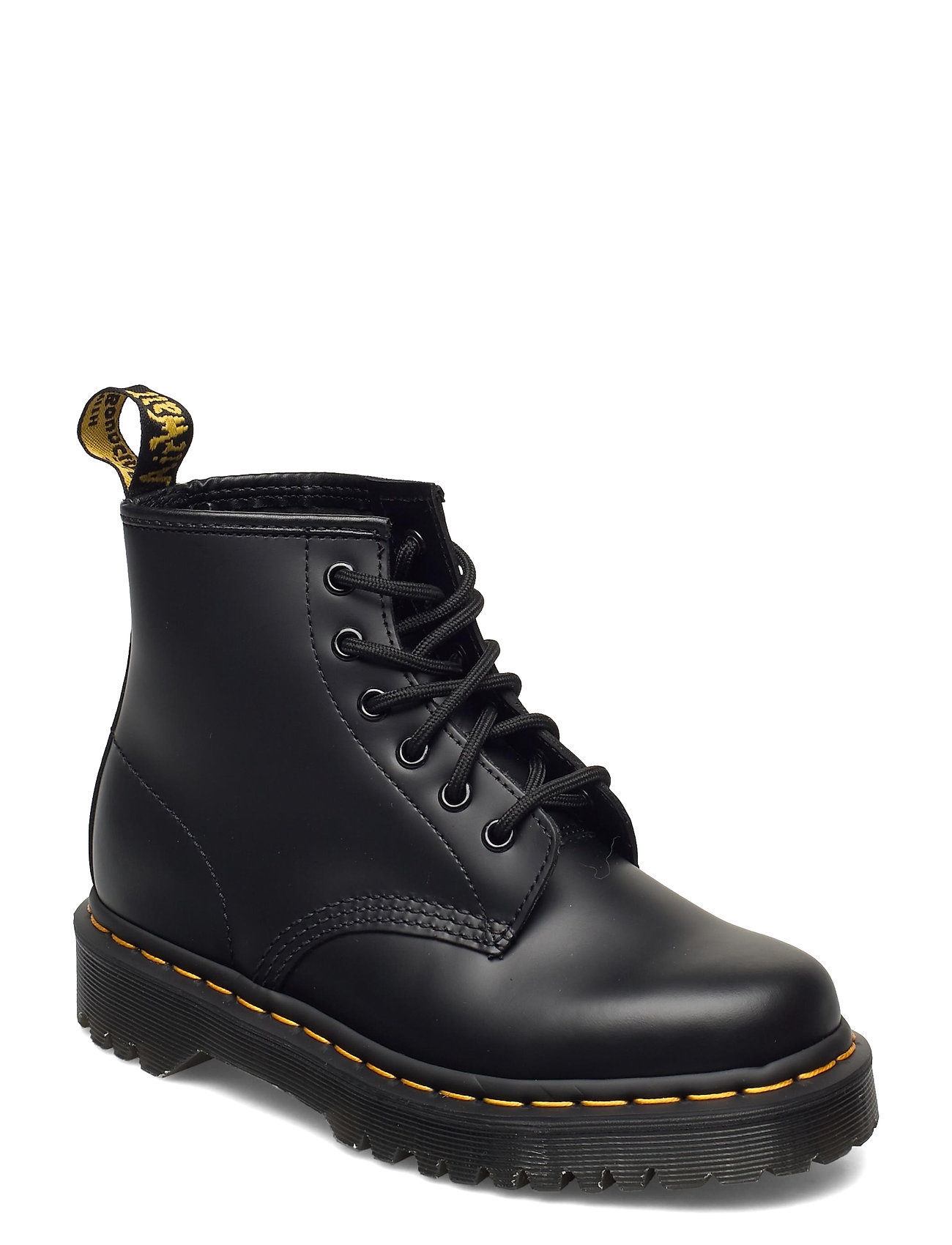 101 Bex Black Smooth Nyörisaappaat Musta Dr. Martens