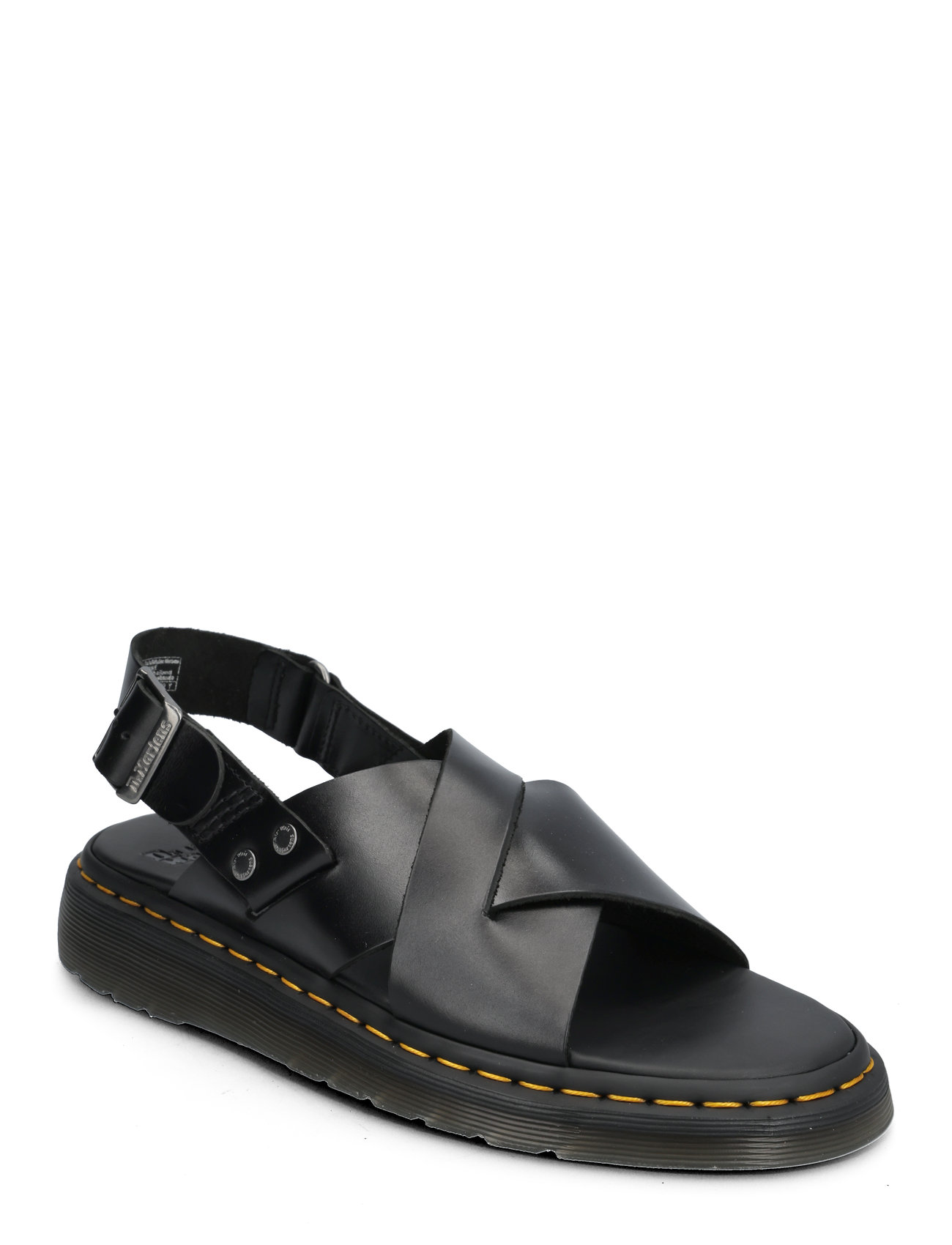 Zane Black Brando Designers Summer Shoes Sandals Black Dr. Martens