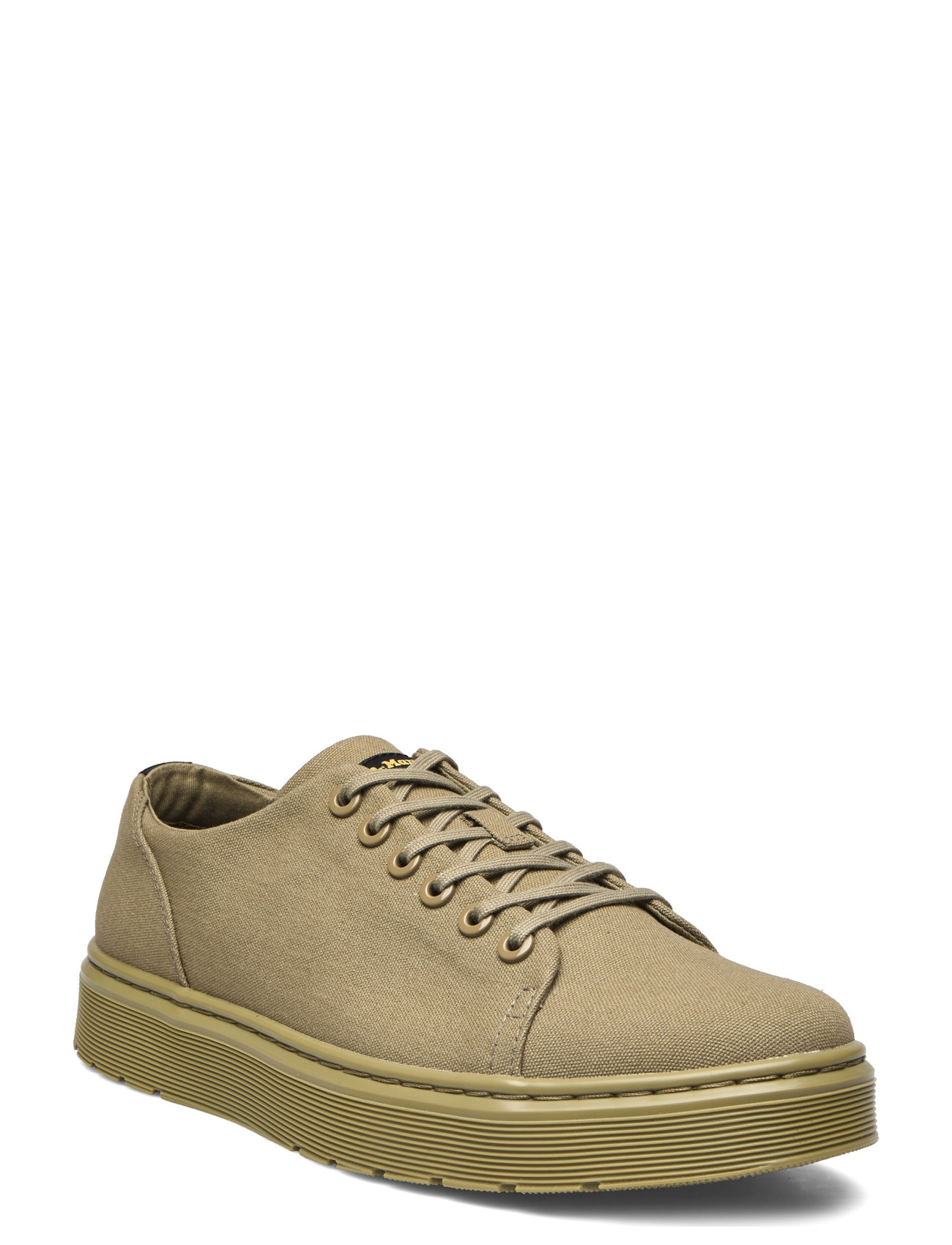 Dante Muted Olive Canvas Designers Sneakers Low-top Sneakers Green Dr. Martens