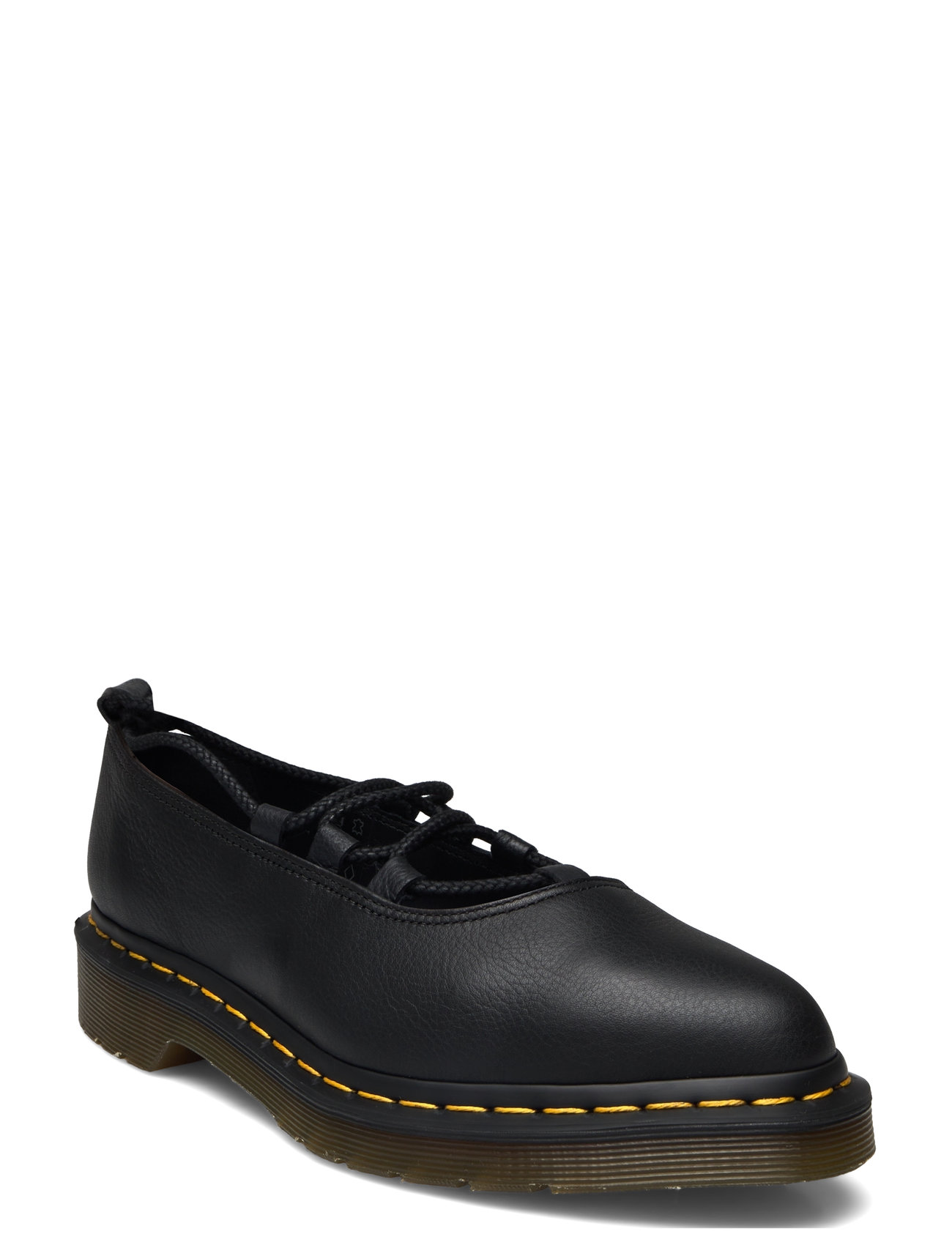 Dr. Martens Elphie Ii Black Virginia, 39, Black, Sko > Flat Loafers, Dame
