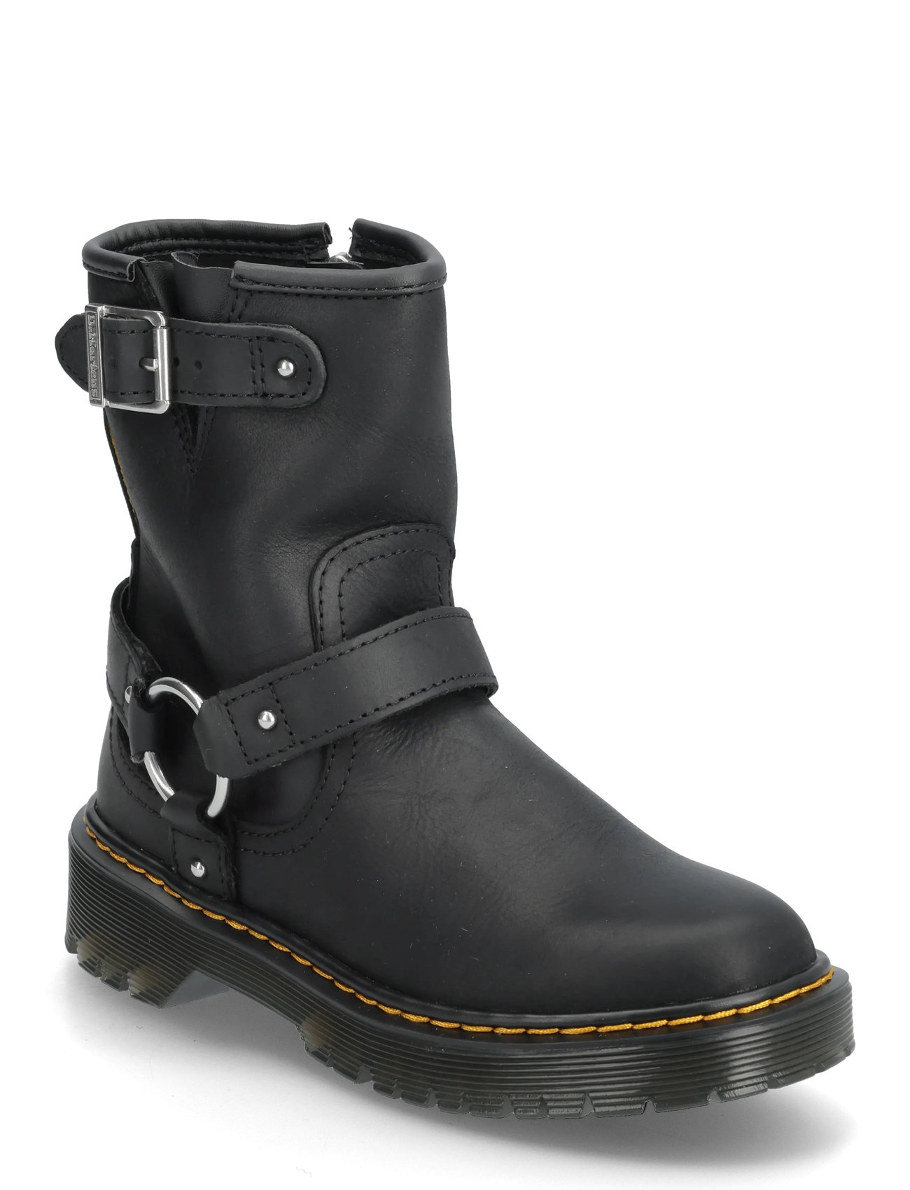 Dr. Martens Genaya J Black Wyoming, 31, Black, Sko > Støvler, Børn