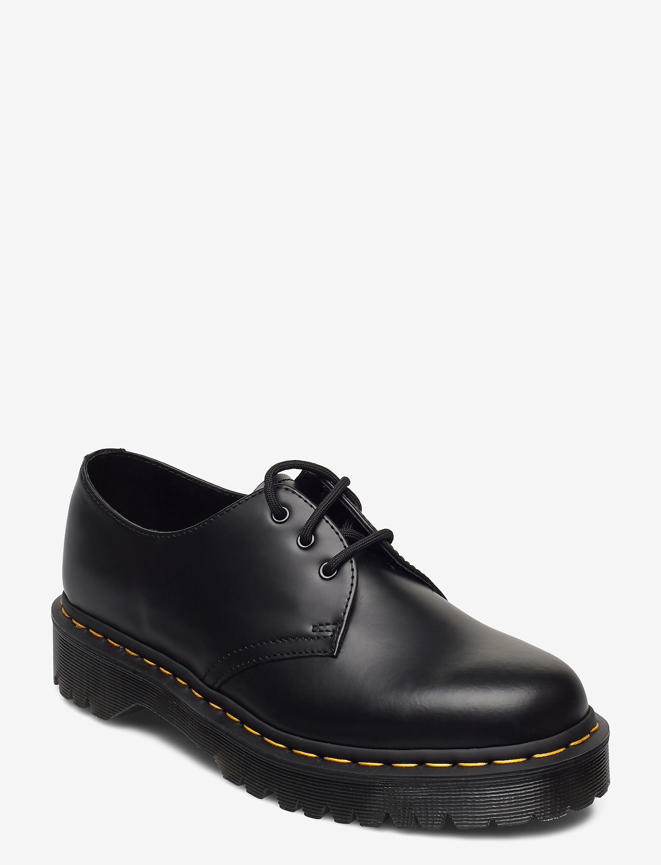 Dr. Martens - 1461 Bex Black Smooth - laced shoes - black - 0