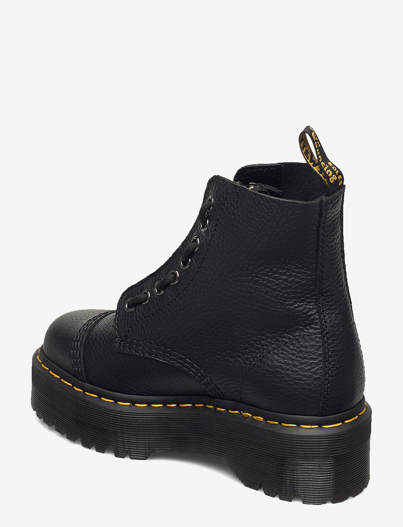 Dr. Martens - Sinclair Black Milled Nappa - laced boots - black - 2