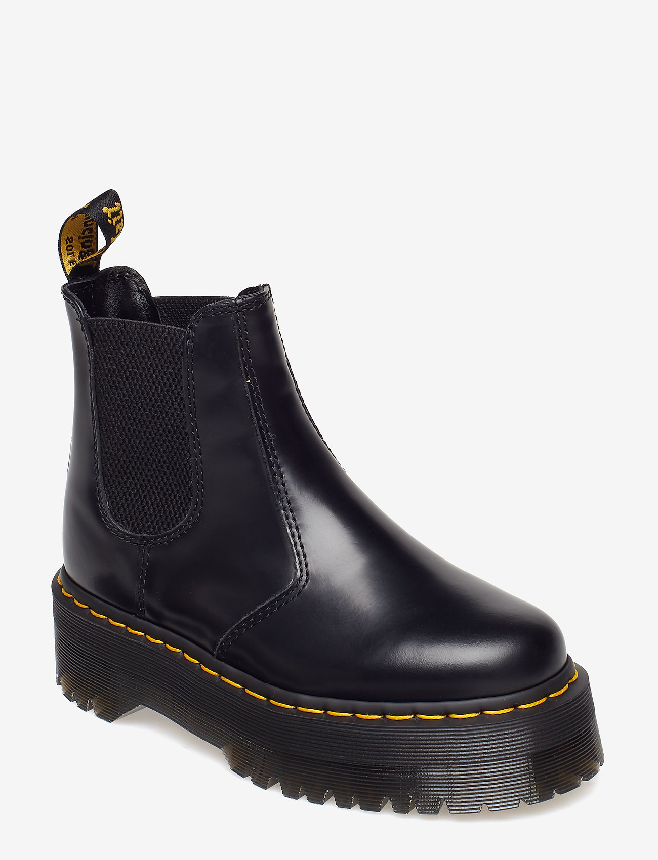 Dr. Martens - 2976 Quad Black Polished Smooth - chelsea boots - black - 0
