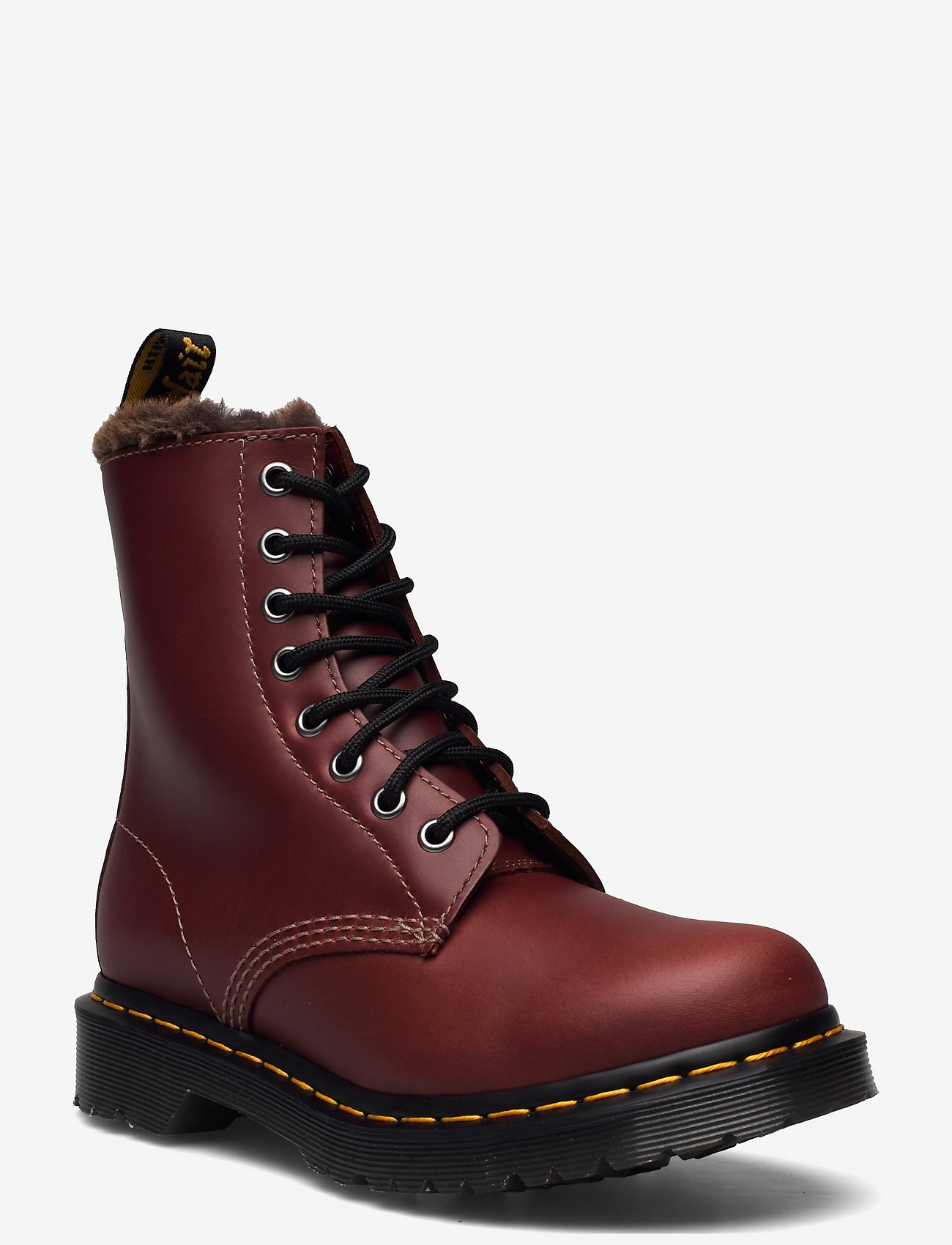 Dr. Martens - 1460 Serena Brown Abruzzo Wp - laced boots - brown - 0