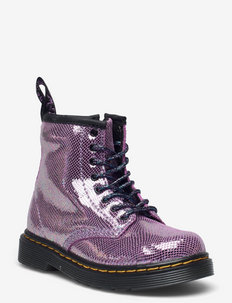 1460 T Purple Iridescent Reptile - kengät - purple