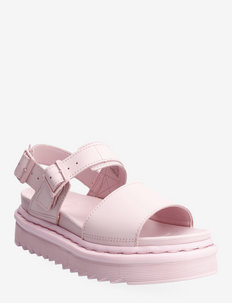 Voss Mono Chalk Pink Hydro Leather - platform sandals - chalk pink