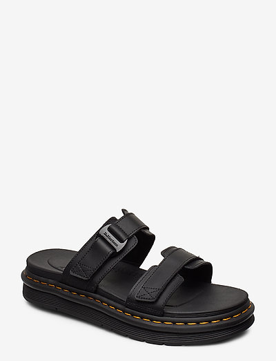Chilton Black Hydro Leather - summer shoes - black