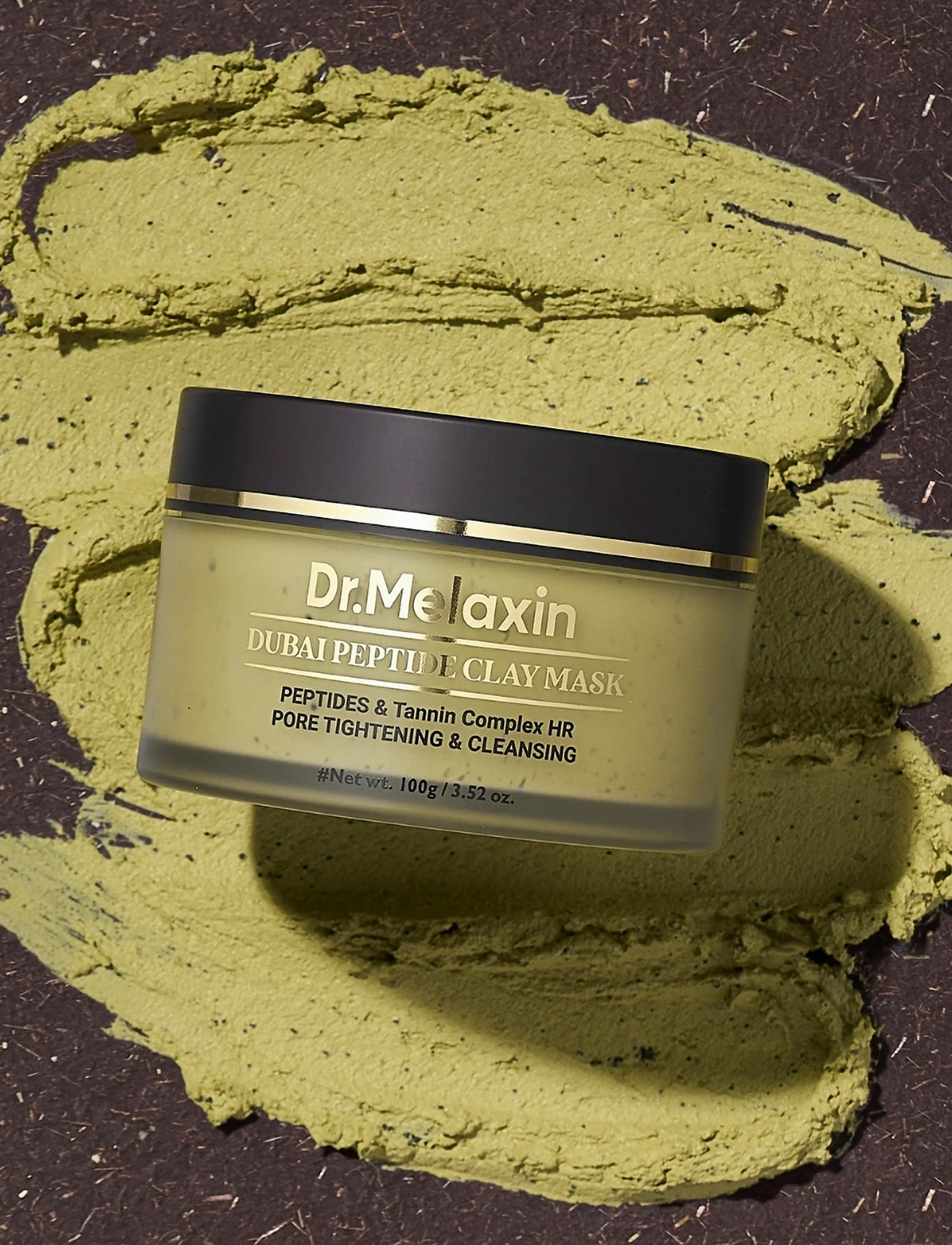 Dr. Melaxin Dubai Peptide Clay Mask (100G.), 100 G, Nude, Ansigtsmasker > Lermaske, Dame