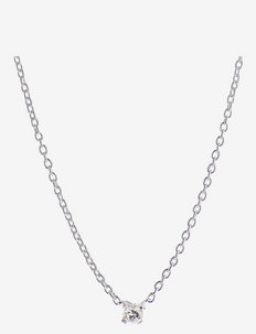 Diamond Sky drop necklace - kaklarotas ar kulonu - sterling silver and diamonds