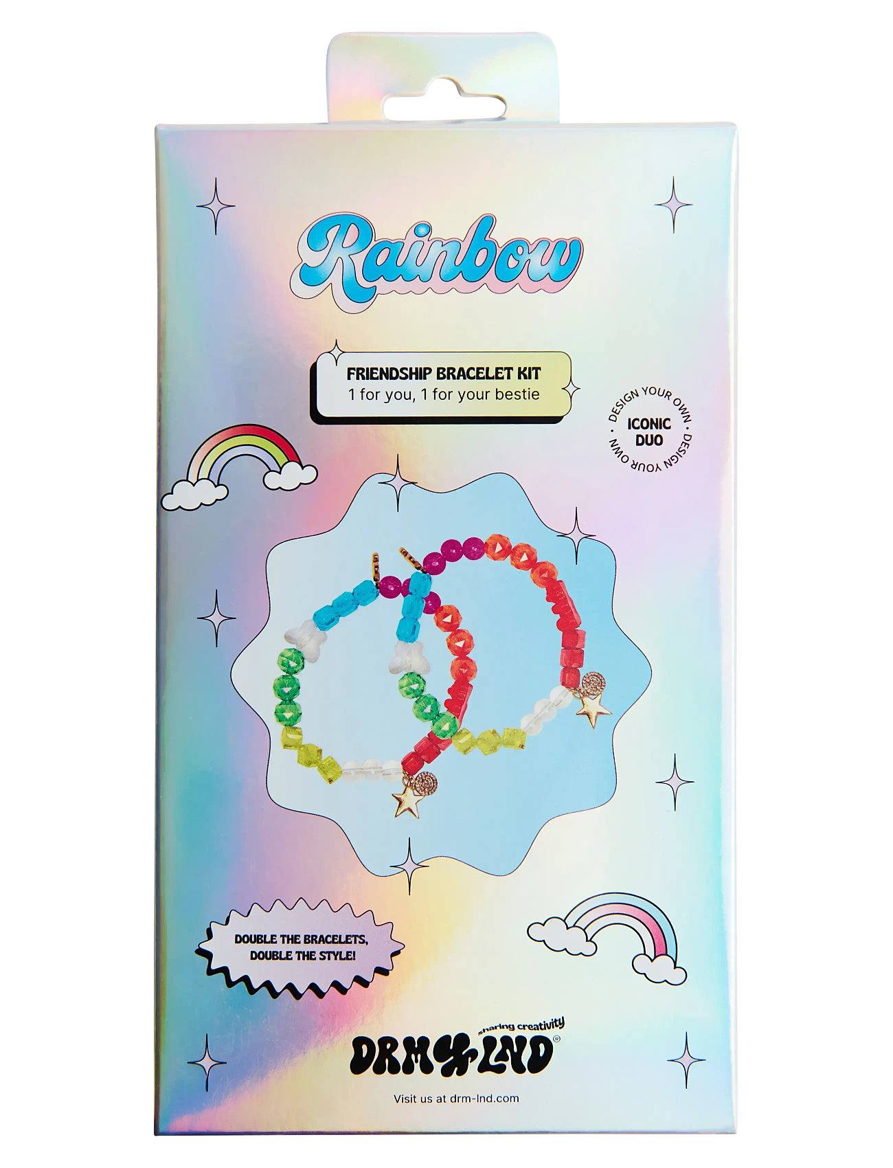 DRM-LND Rainbow Bright, One Size, Multi/patterned, Håndværk > Smykker & Tilbehør, Børn