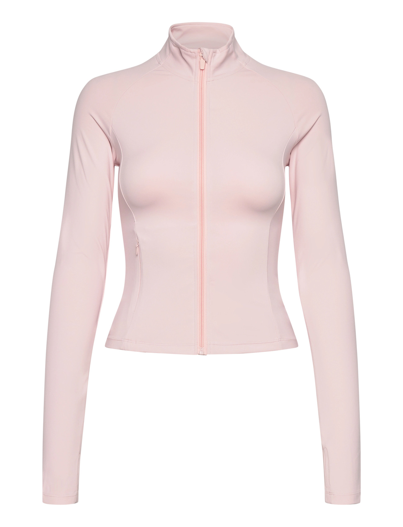 DROP OF MINDFULNESS Butter Soft Zip Cardigan Pink - L - Damen