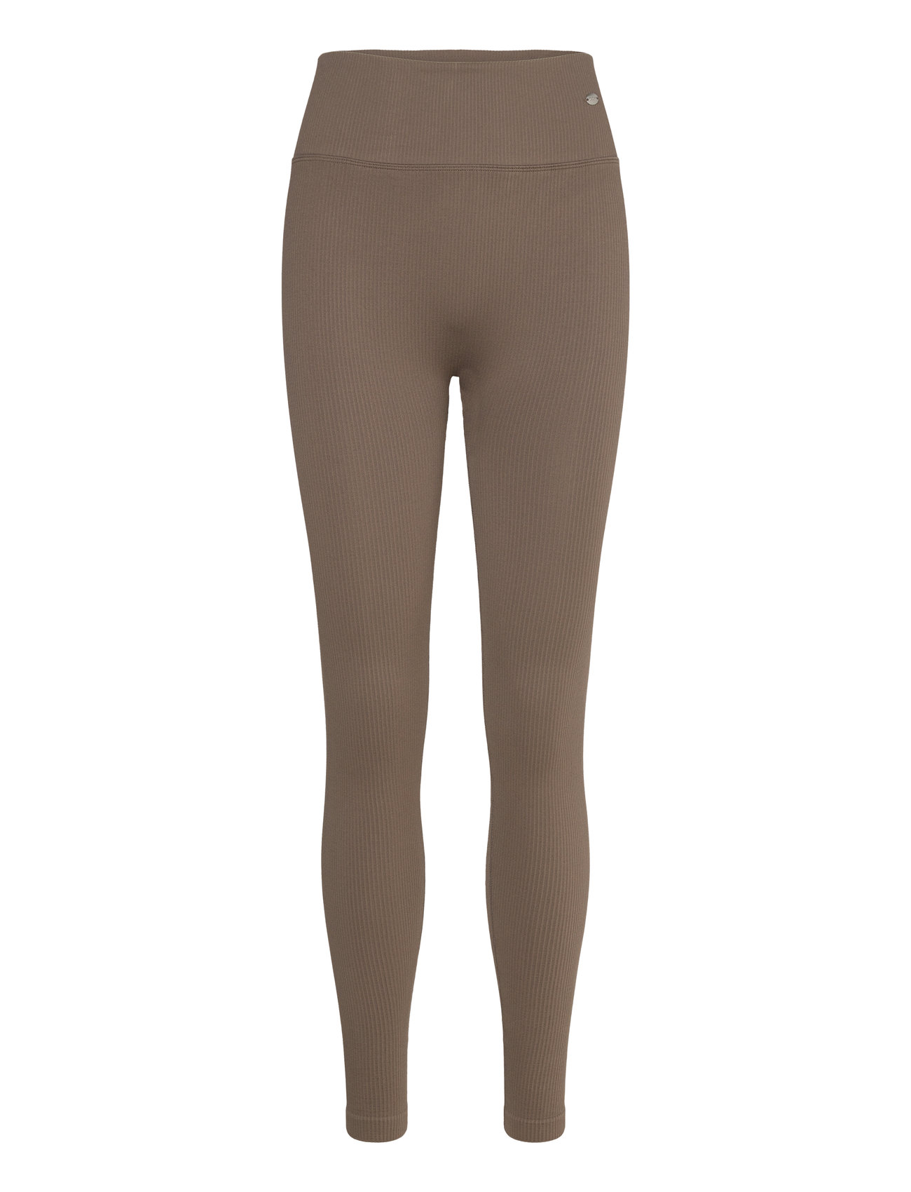 Drop Of Mindfulness Ribbed Seamless Tights Khaki Green