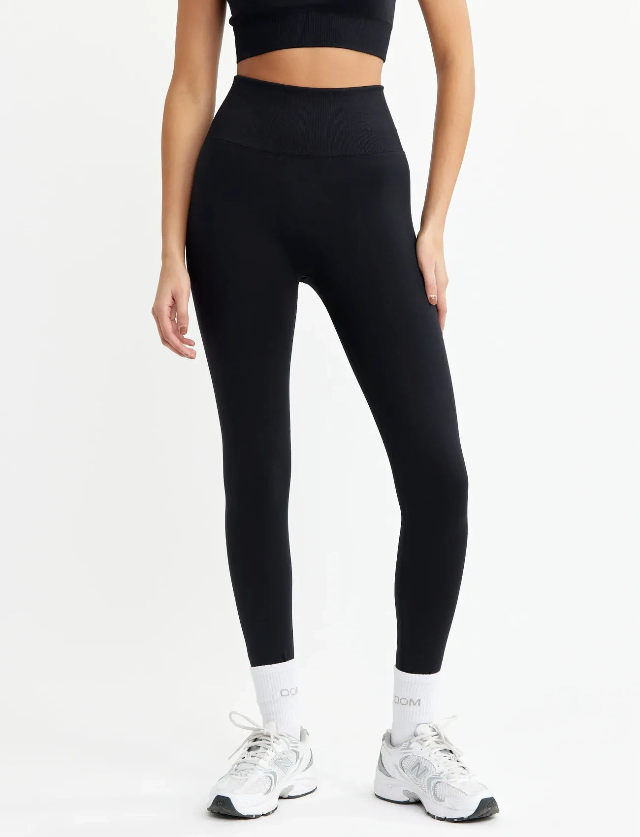 Drop of Mindfulness Signature Seamless Tights, S, Black, Sport Tights > Sport Seamless Tights, Dame