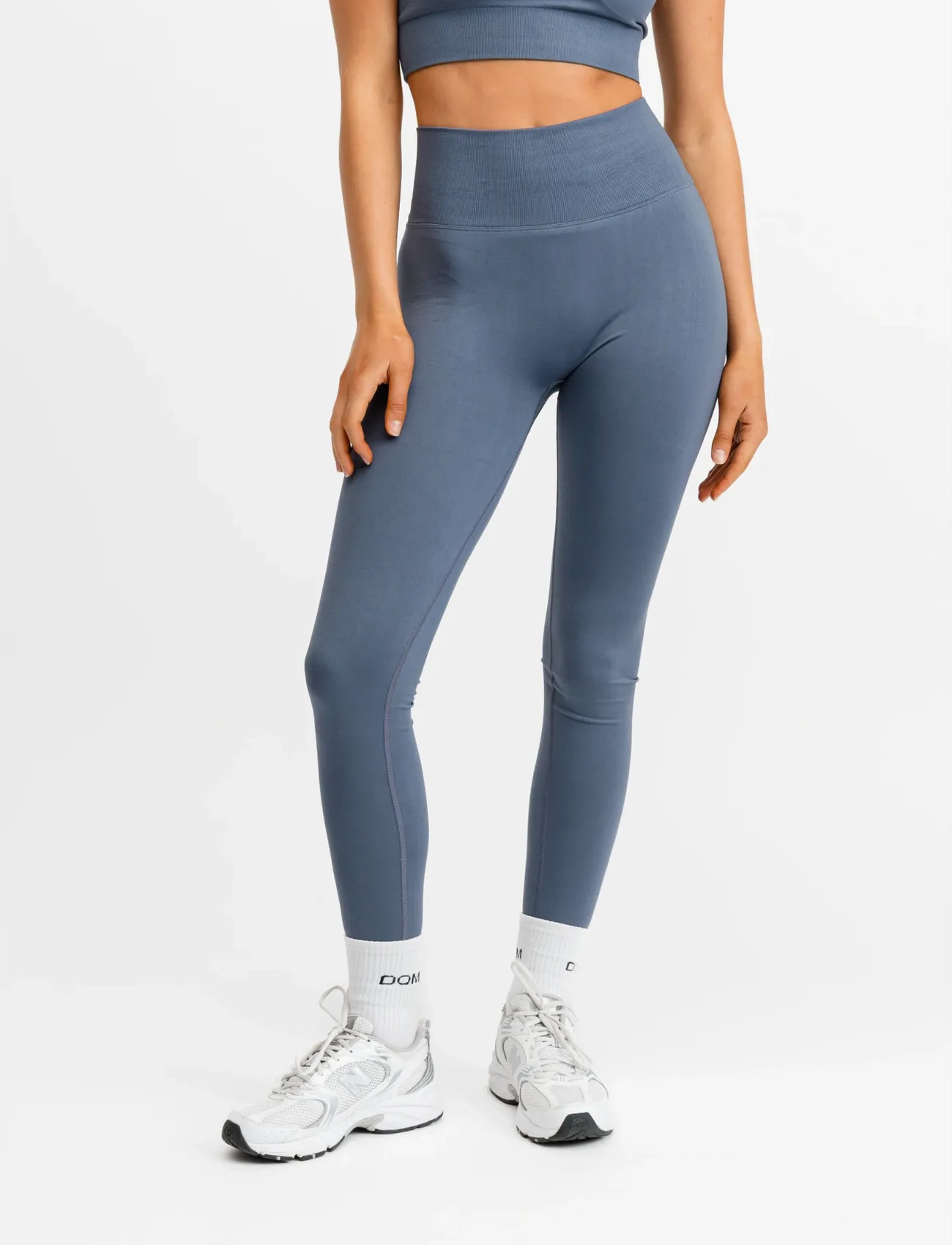 Drop of Mindfulness Signature Seamless Tights, M, Navy, Sport Tights > Sport Seamless Tights, Dame